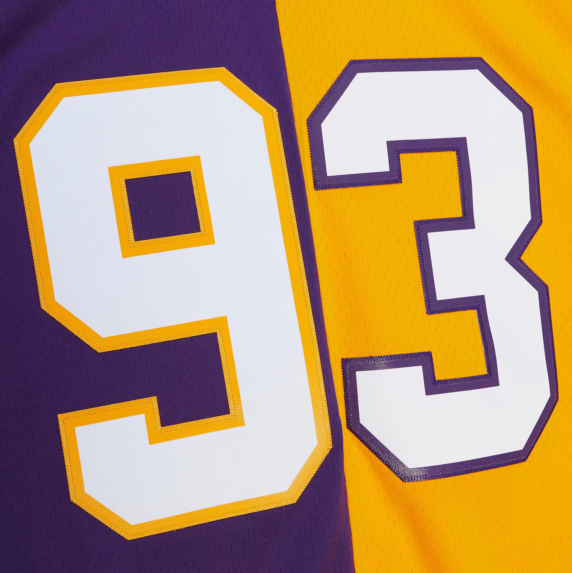 John Randle Minnesota Vikings Mitchell &amp; Ness 1998 Split Legacy Replica Jersey - Purple/Gold