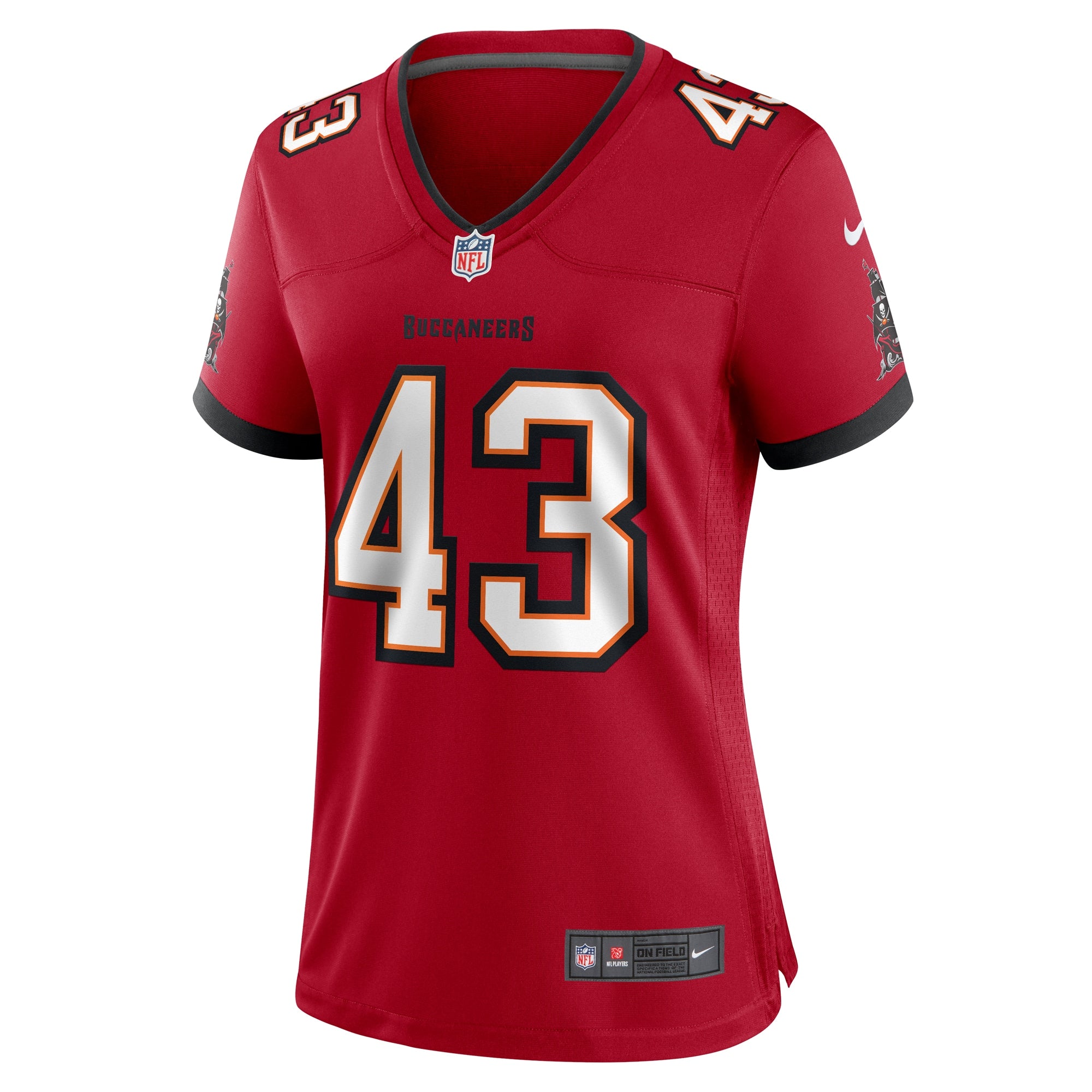 Chris Braswell Tampa Bay Buccaneers Nike Women's Team Game Jersey -  Red