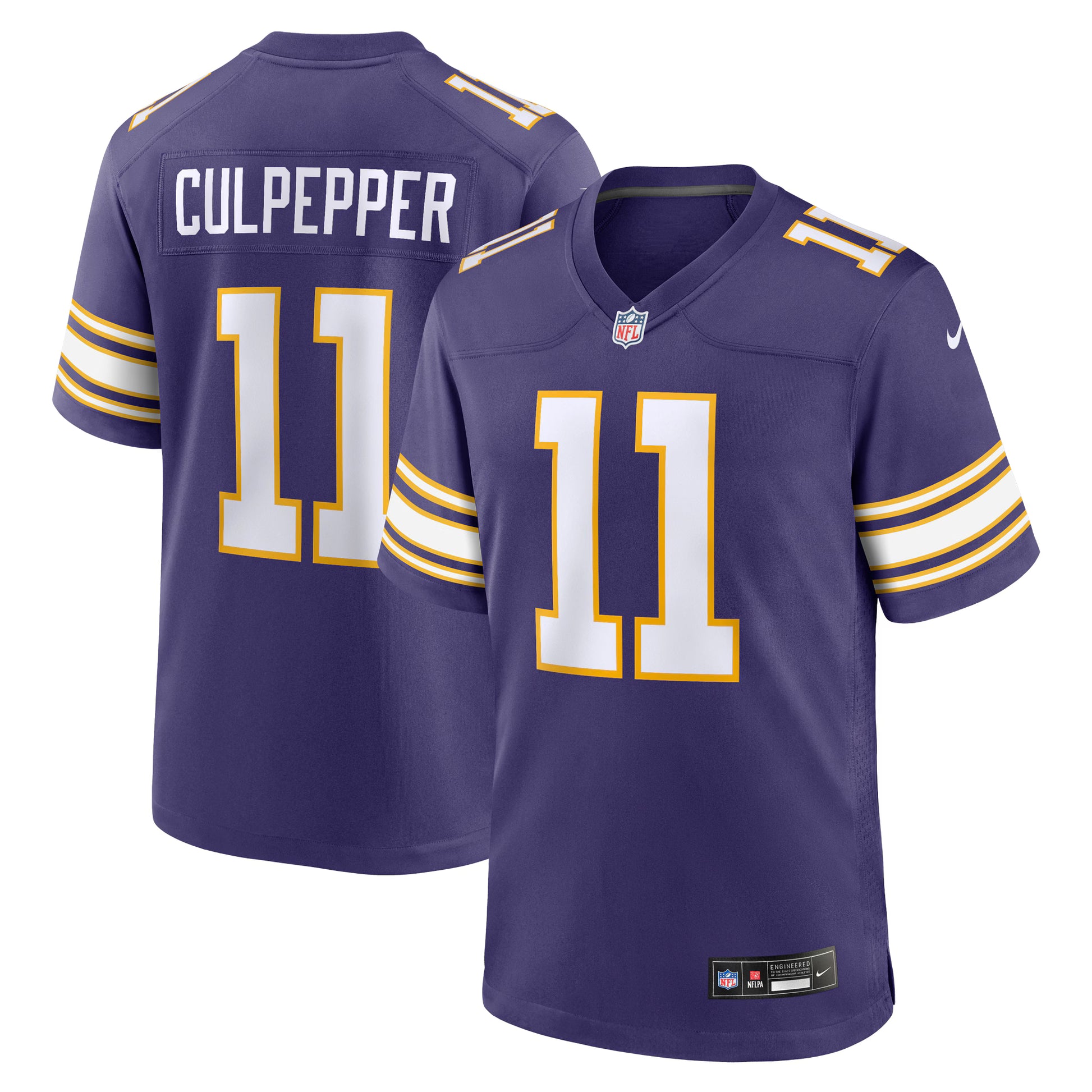 Daunte Culpepper Minnesota Vikings Nike Retired Player Alternate Game Jersey - Purple