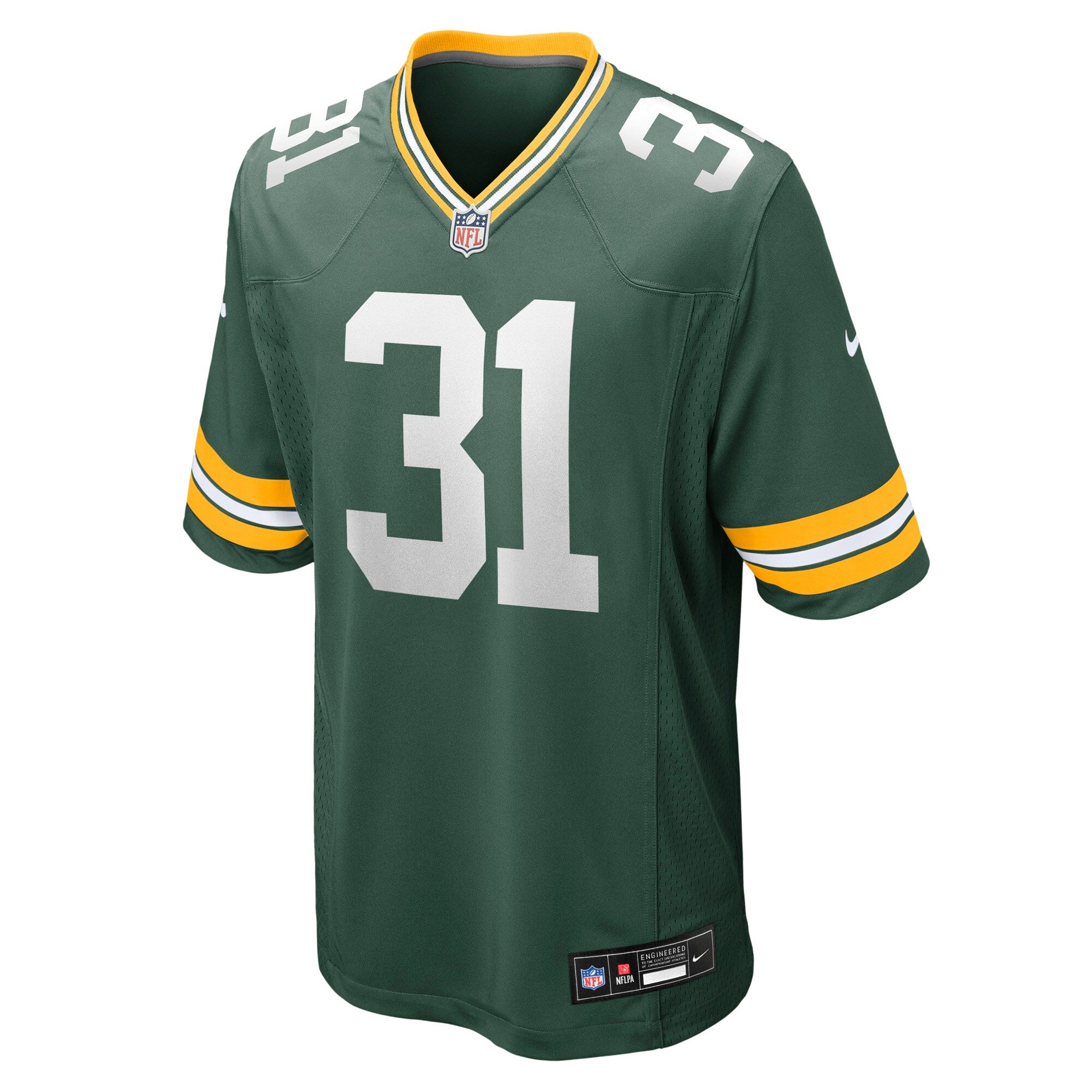 Nick Niemann Green Bay Packers Nike Team Game Jersey -  Green