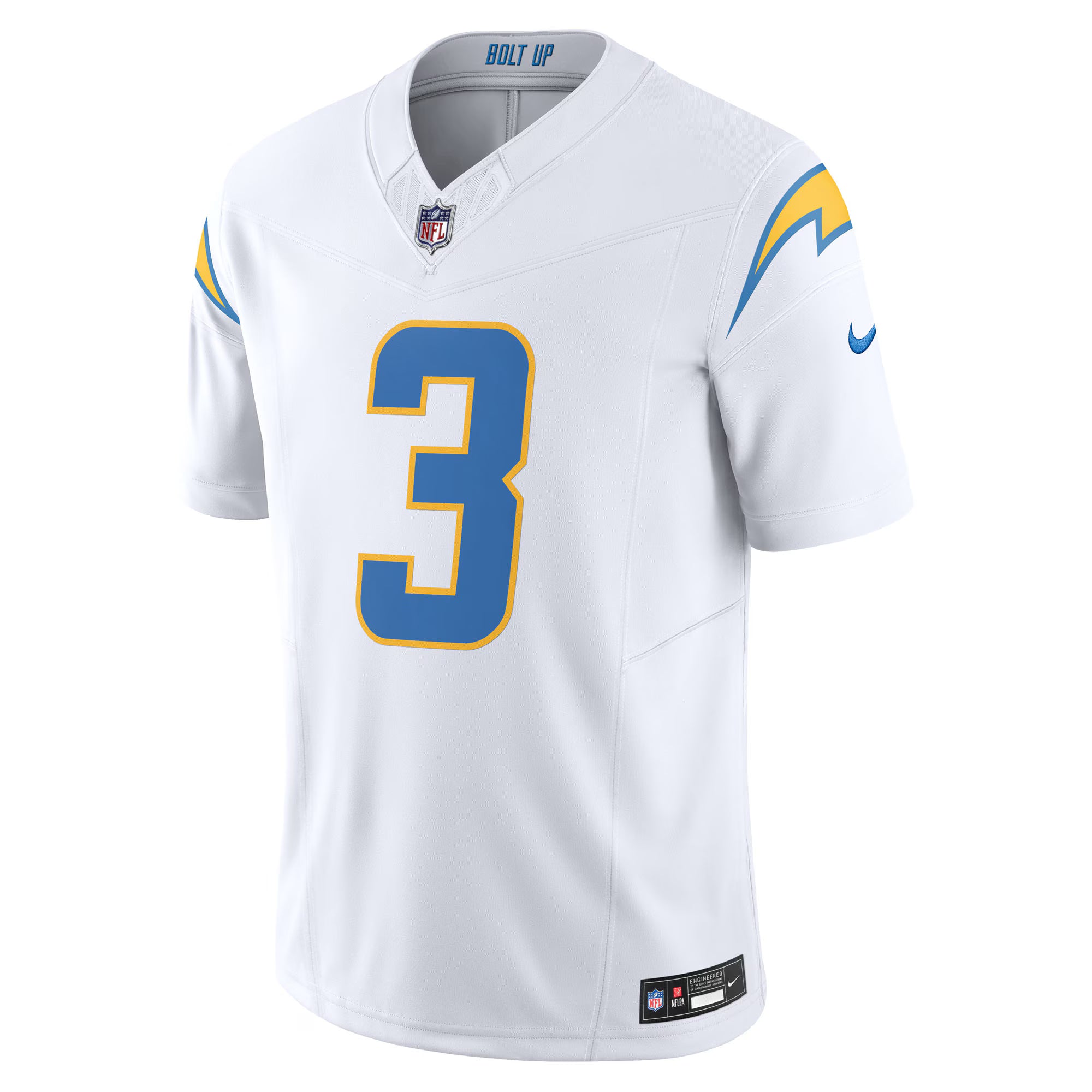 Derwin James Jr. Los Angeles Chargers Nike Vapor F.U.S.E. Limited Jersey - White