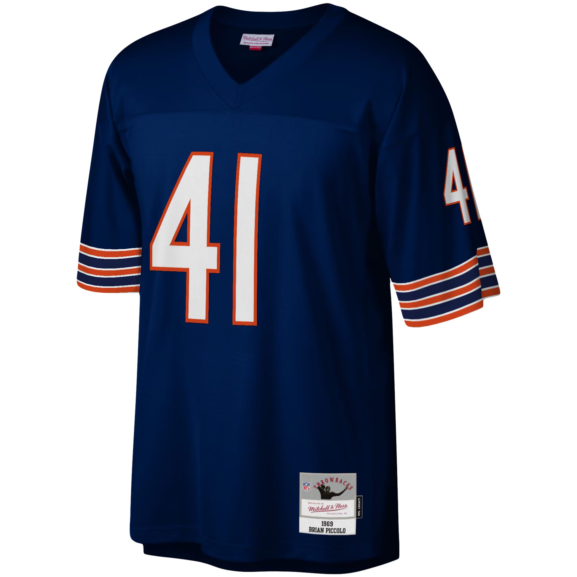 Brian Piccolo Chicago Bears Mitchell &amp; Ness Legacy Replica Jersey - Navy