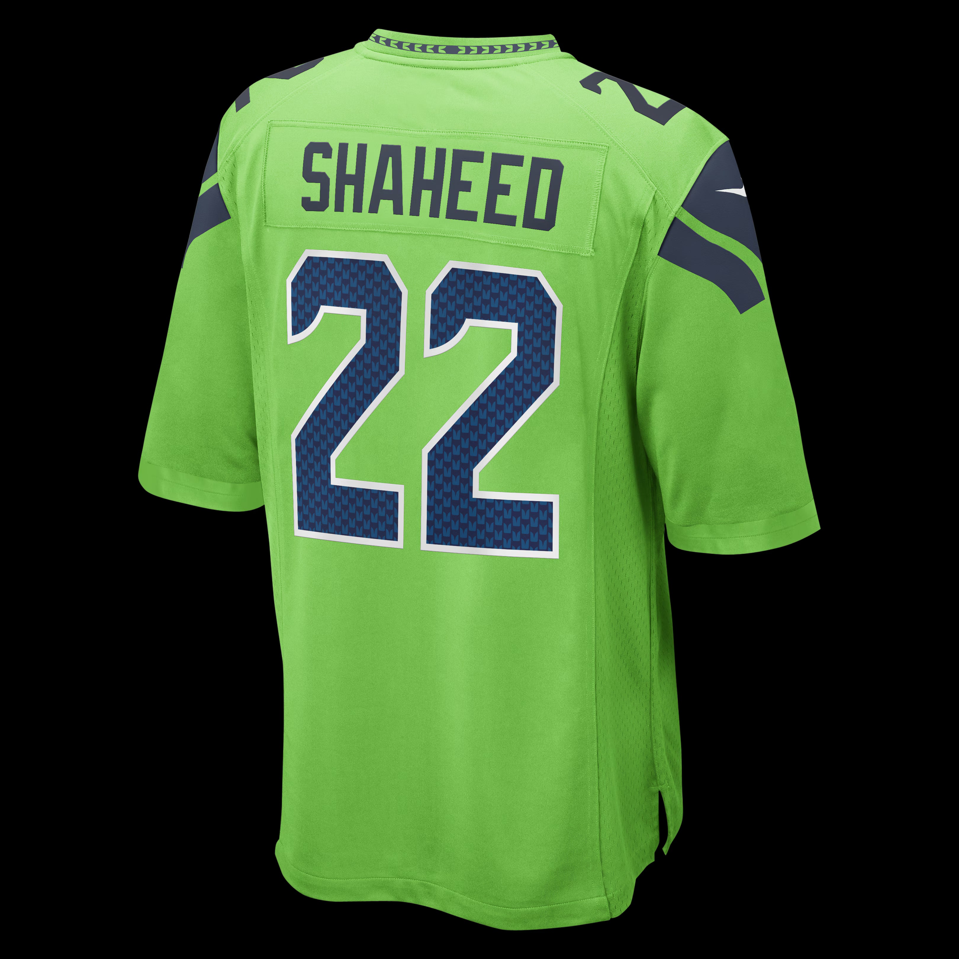 Rashid Shaheed Seattle Seahawks Nike Alternate 2  Game Jersey -  Neon Green