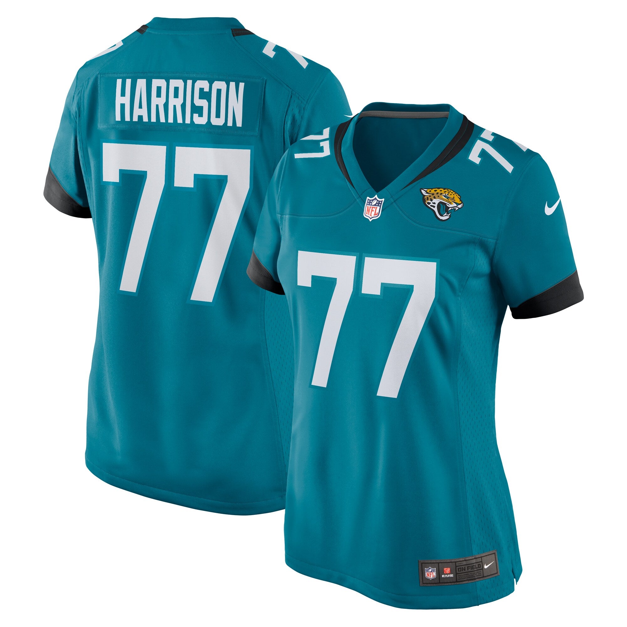 Anton Harrison Jacksonville Jaguars Nike Women's Team Game Jersey -  Teal