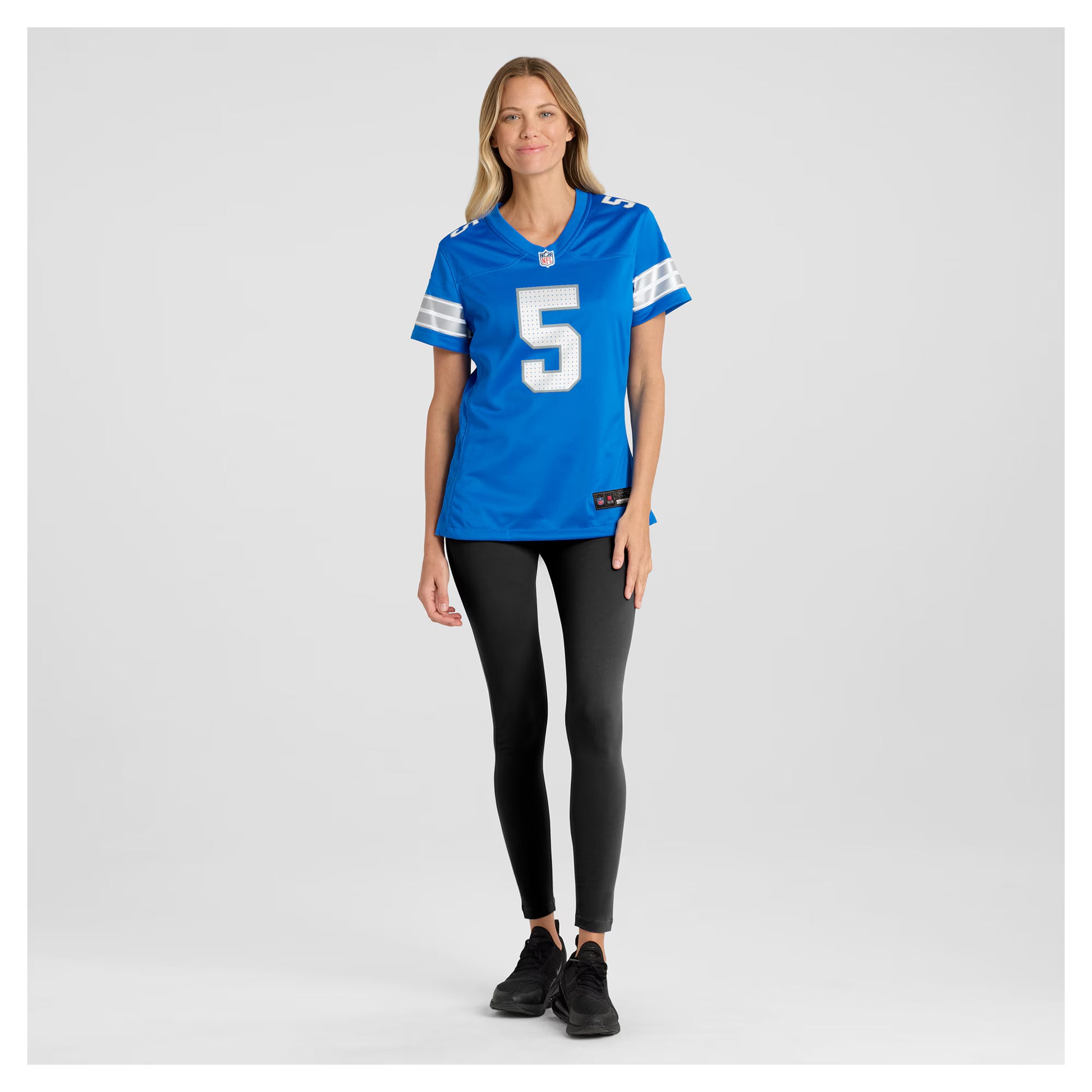 David Montgomery Detroit Lions Nike Women's Team Game Jersey -  Blue