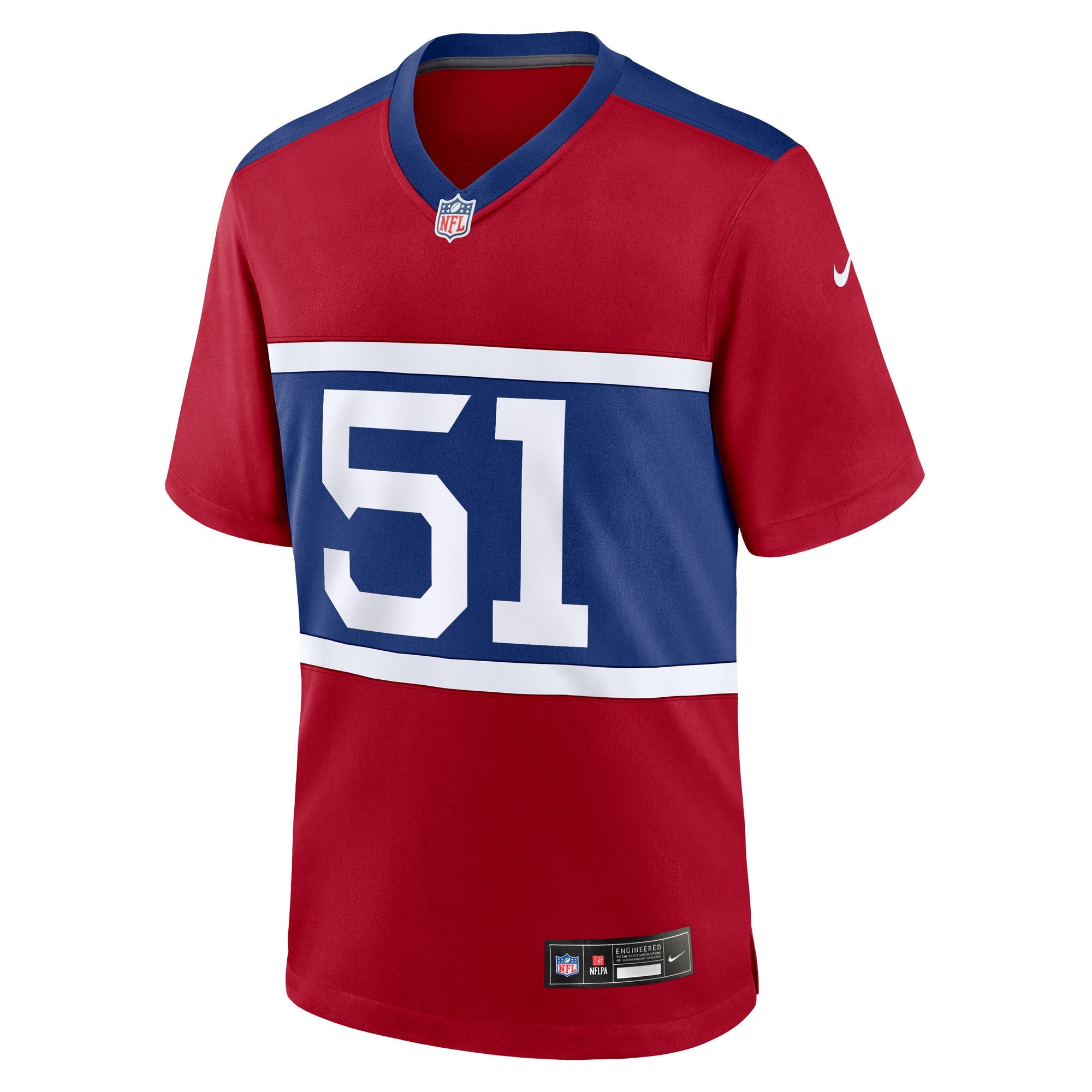 Abdul Carter New York Giants Nike First Round Pick Alternate Game Jersey - Red