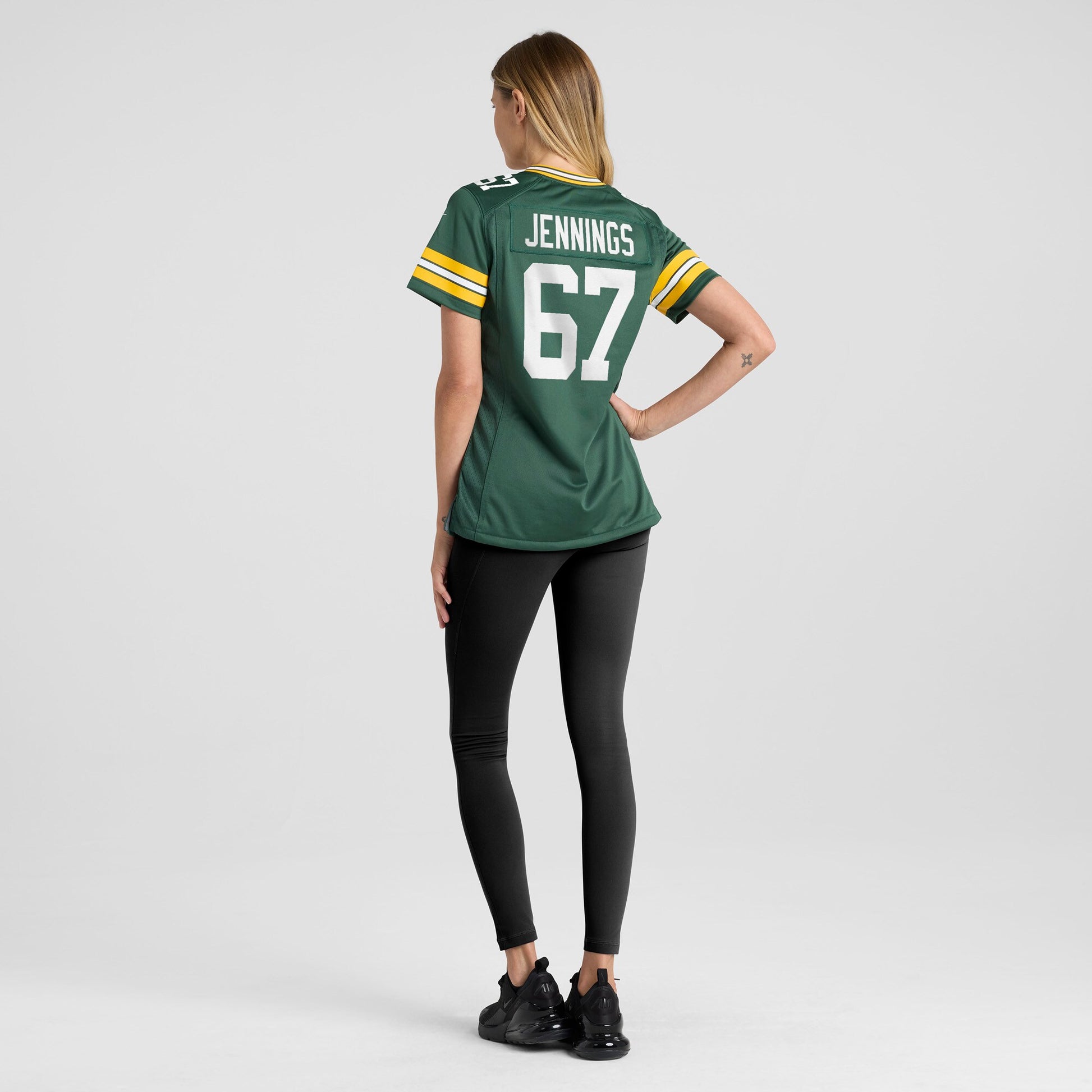 Donovan Jennings Green Bay Packers Nike Women's Team Game Jersey -  Green