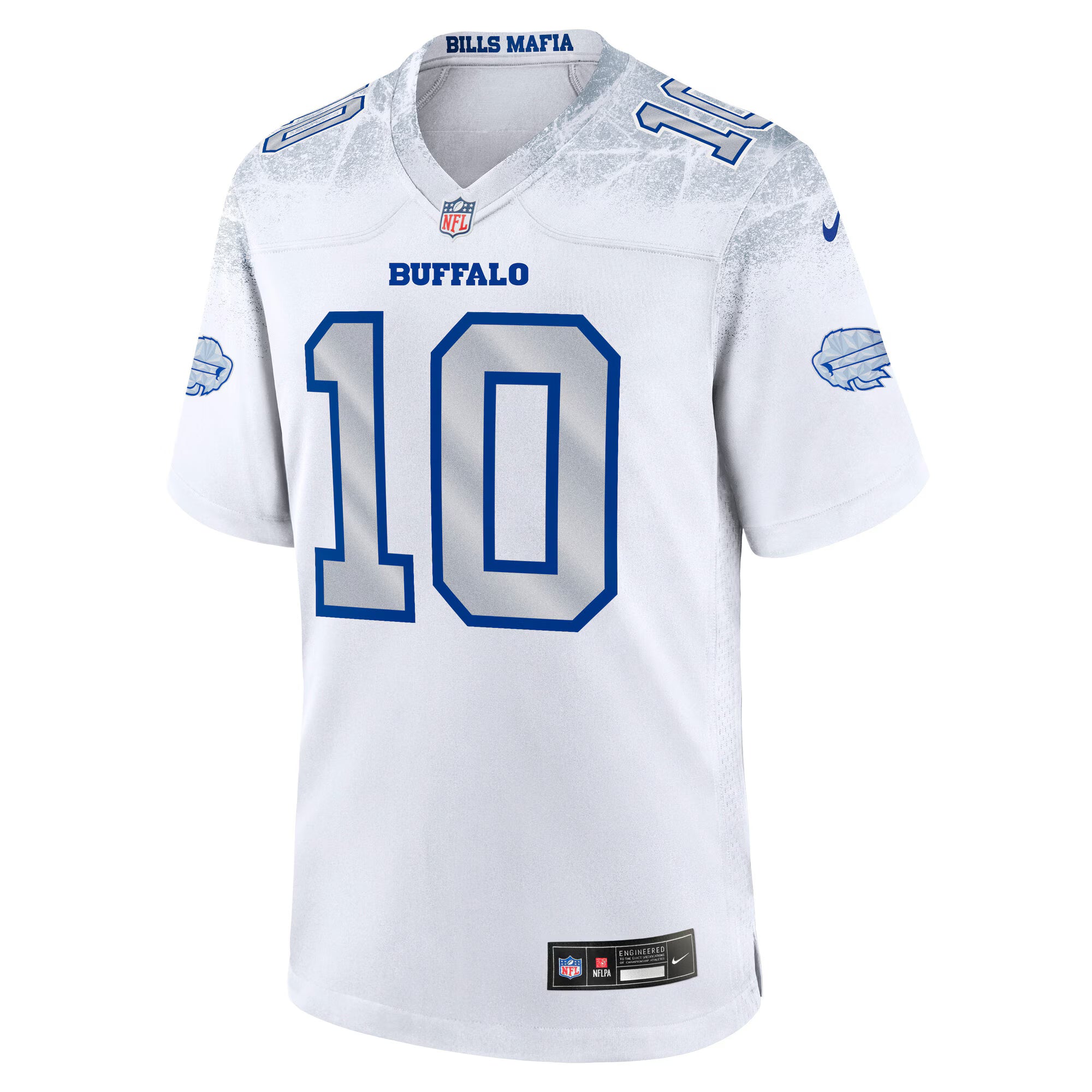 Khalil Shakir Buffalo Bills Nike 2025 Rivalries Collection Game Jersey - White