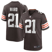 Denzel Ward Cleveland Browns Nike Player Game Jersey - Brown