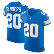Barry Sanders Detroit Lions Nike  Vapor F.U.S.E. Elite Jersey - Blue