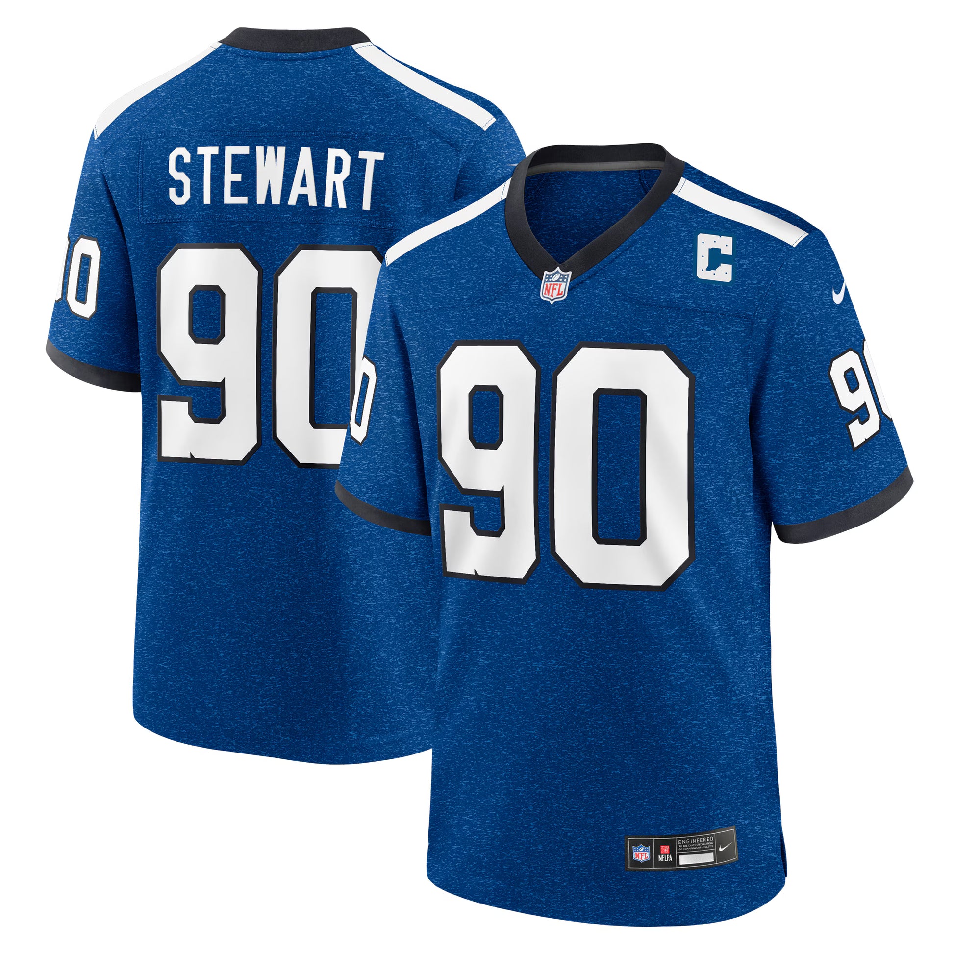 Grover Stewart Indianapolis Colts Nike Alternate Game Jersey - Blue