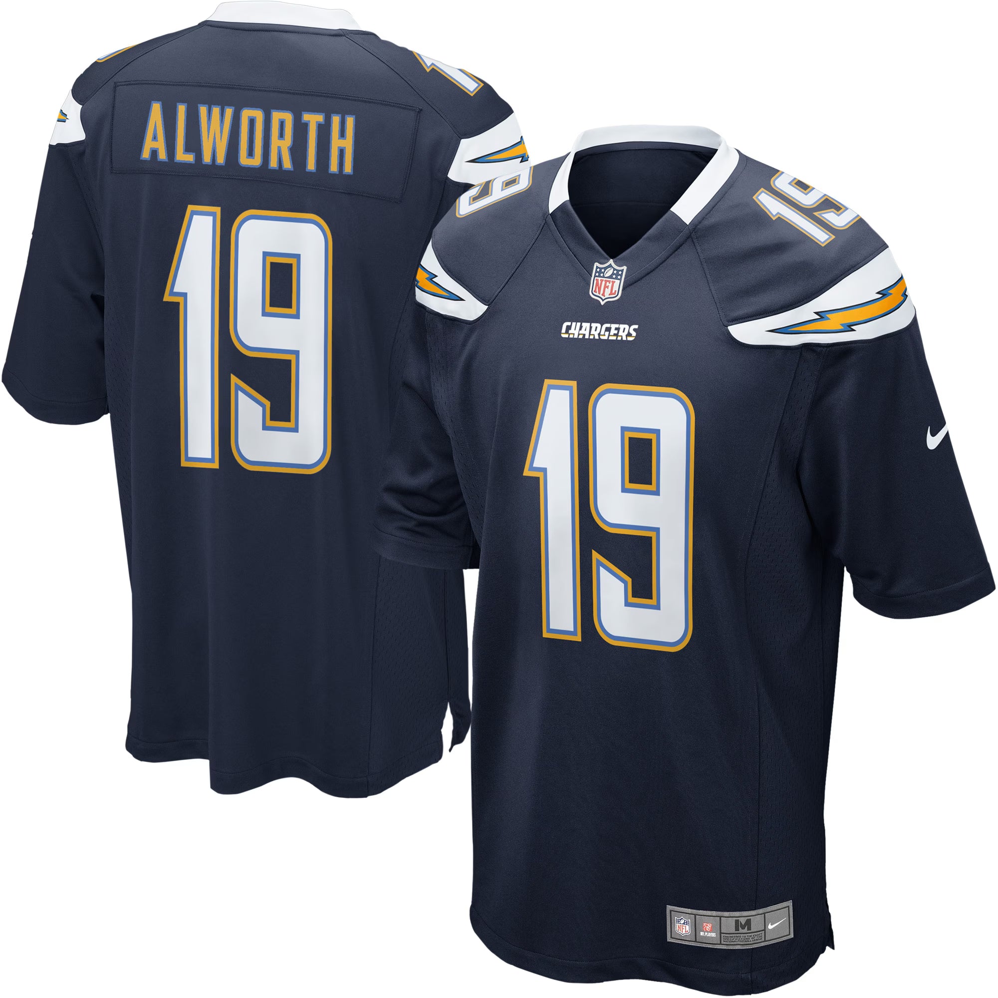 San Diego Chargers Nike Lance Alworth Gridiron Classics Retired Player Game Jersey - Navy