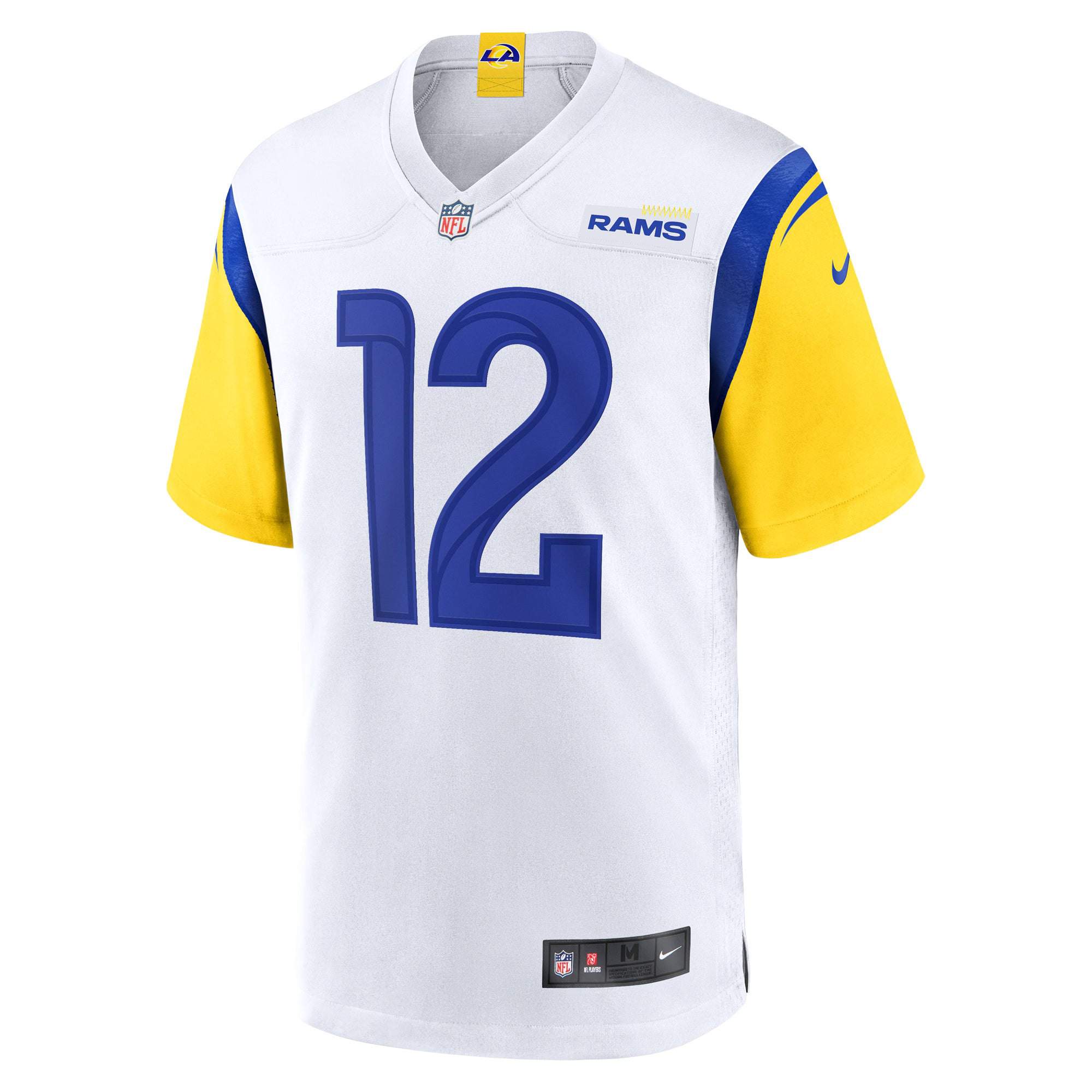 Puka Nacua Los Angeles Rams Nike Game Player Jersey - White