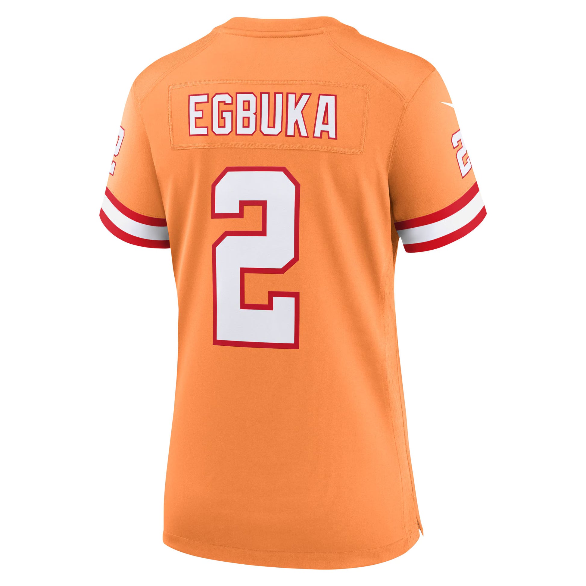 Emeka Egbuka  Tampa Bay Buccaneers Nike Women's Alternate 2 50th Season Game Jersey - Creamsicle
