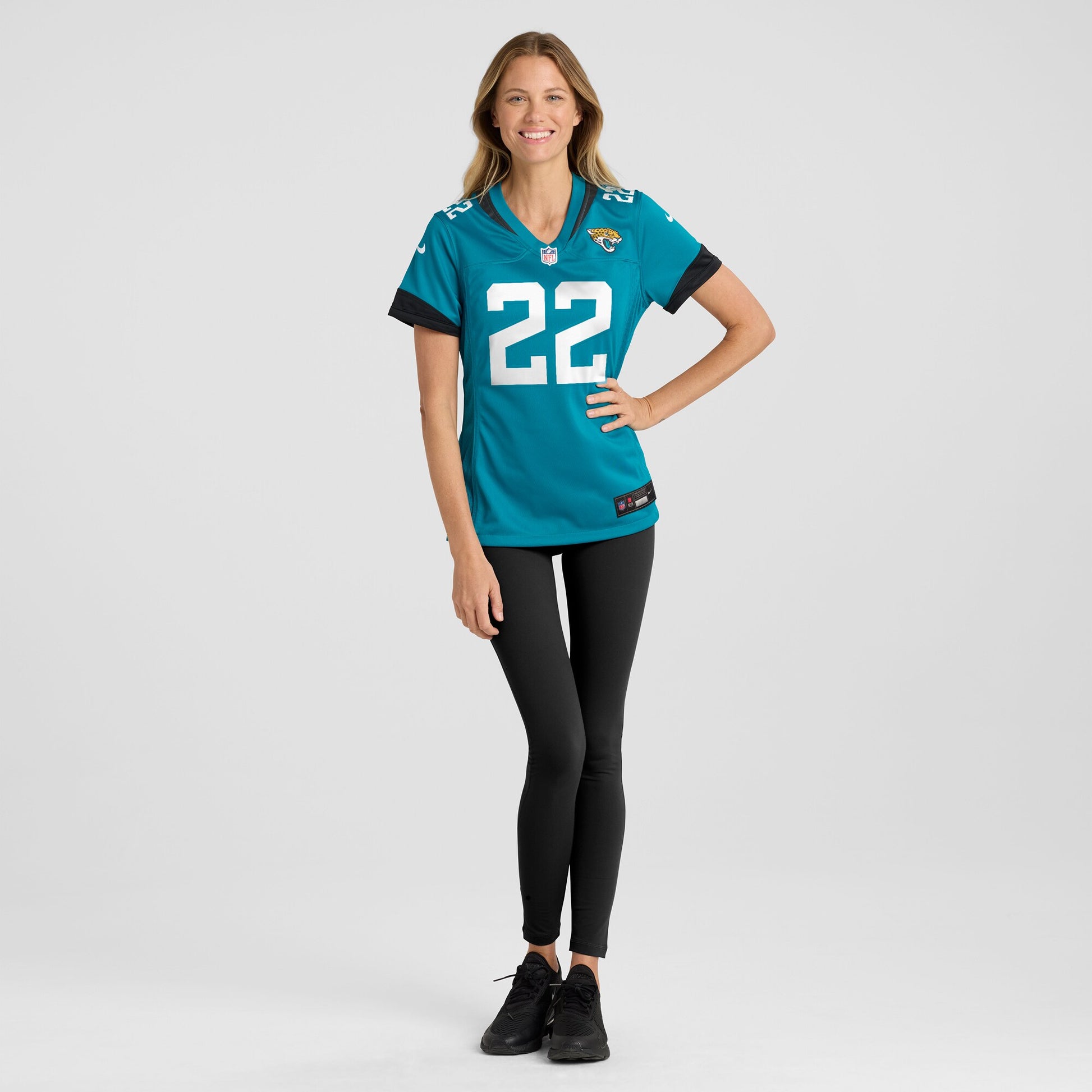 Jarrian Jones Jacksonville Jaguars Nike Women's  Game Jersey -  Teal