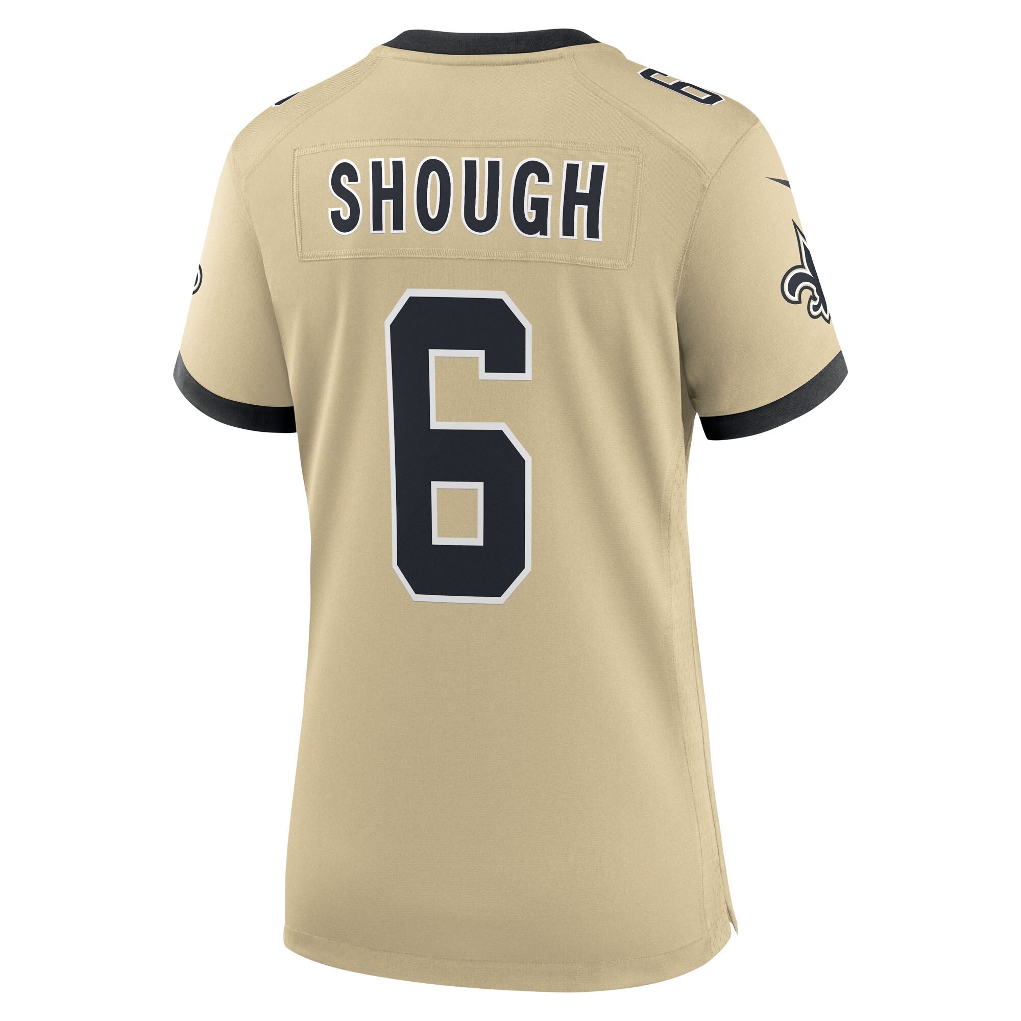 Tyler Shough New Orleans Saints Nike Women's Alternate Game Player Jersey - Gold