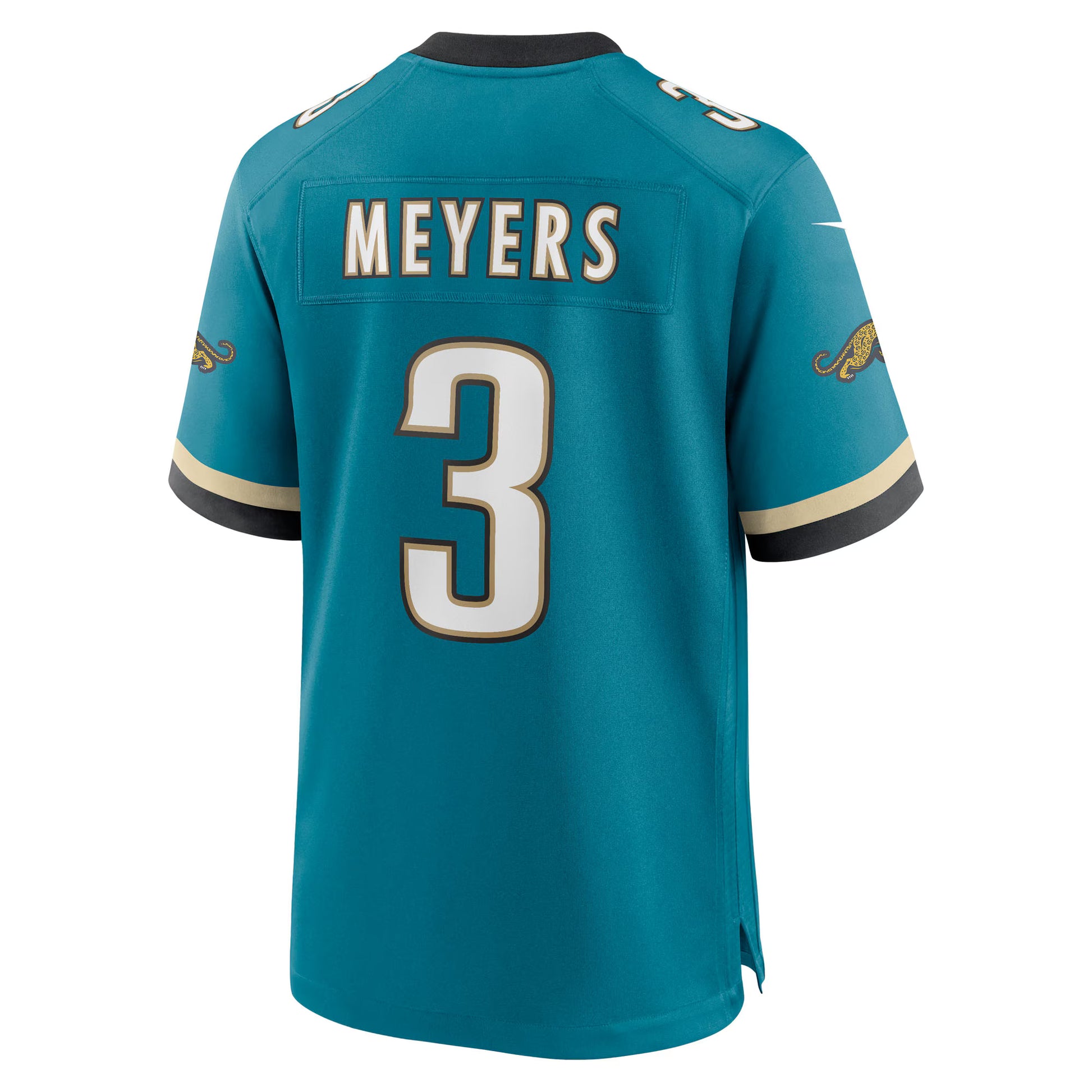 Jakobi Meyers Jacksonville Jaguars Nike Alternate 2 Prowler Throwback Game Jersey -  Teal