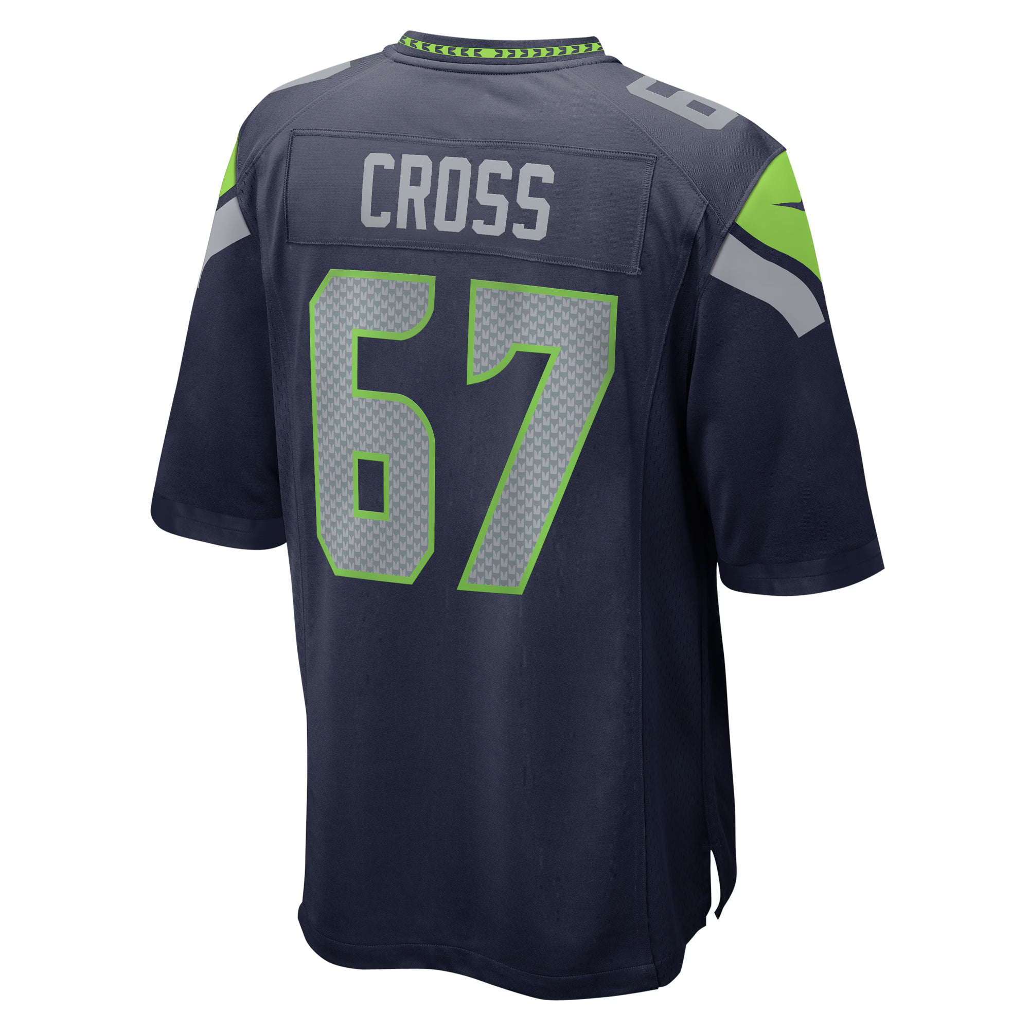 Charles Cross Seattle Seahawks Nike  Game Jersey -  College Navy
