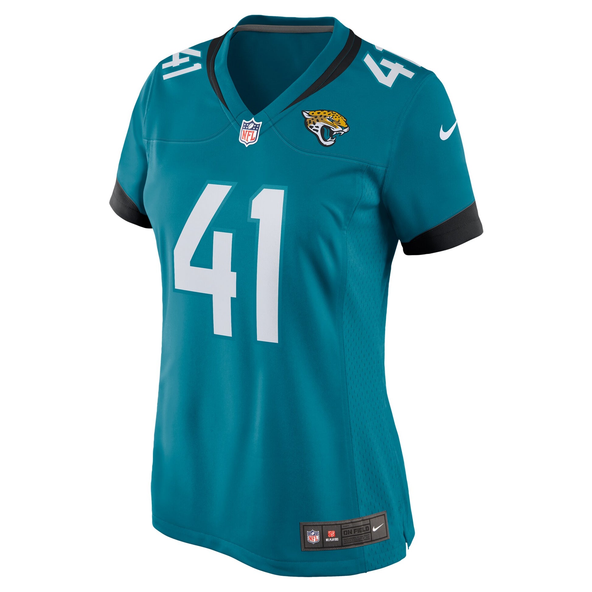 Josh Hines-Allen Jacksonville Jaguars Nike Women's Player Game Jersey - Teal