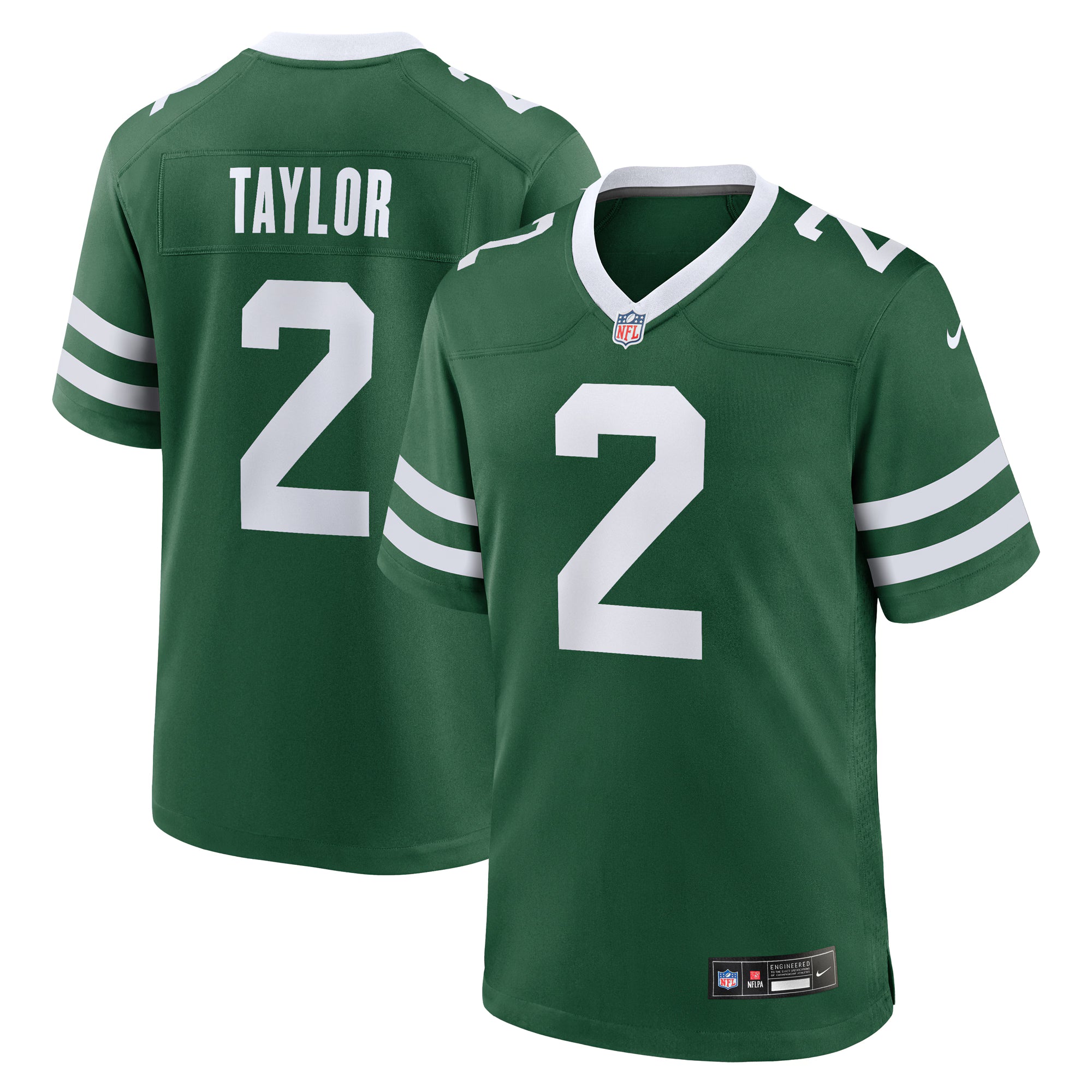 Tyrod Taylor New York Jets Nike Team Game Jersey - Legacy Green