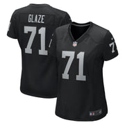 DJ Glaze Las Vegas Raiders Nike Women's  Game Jersey -  Black
