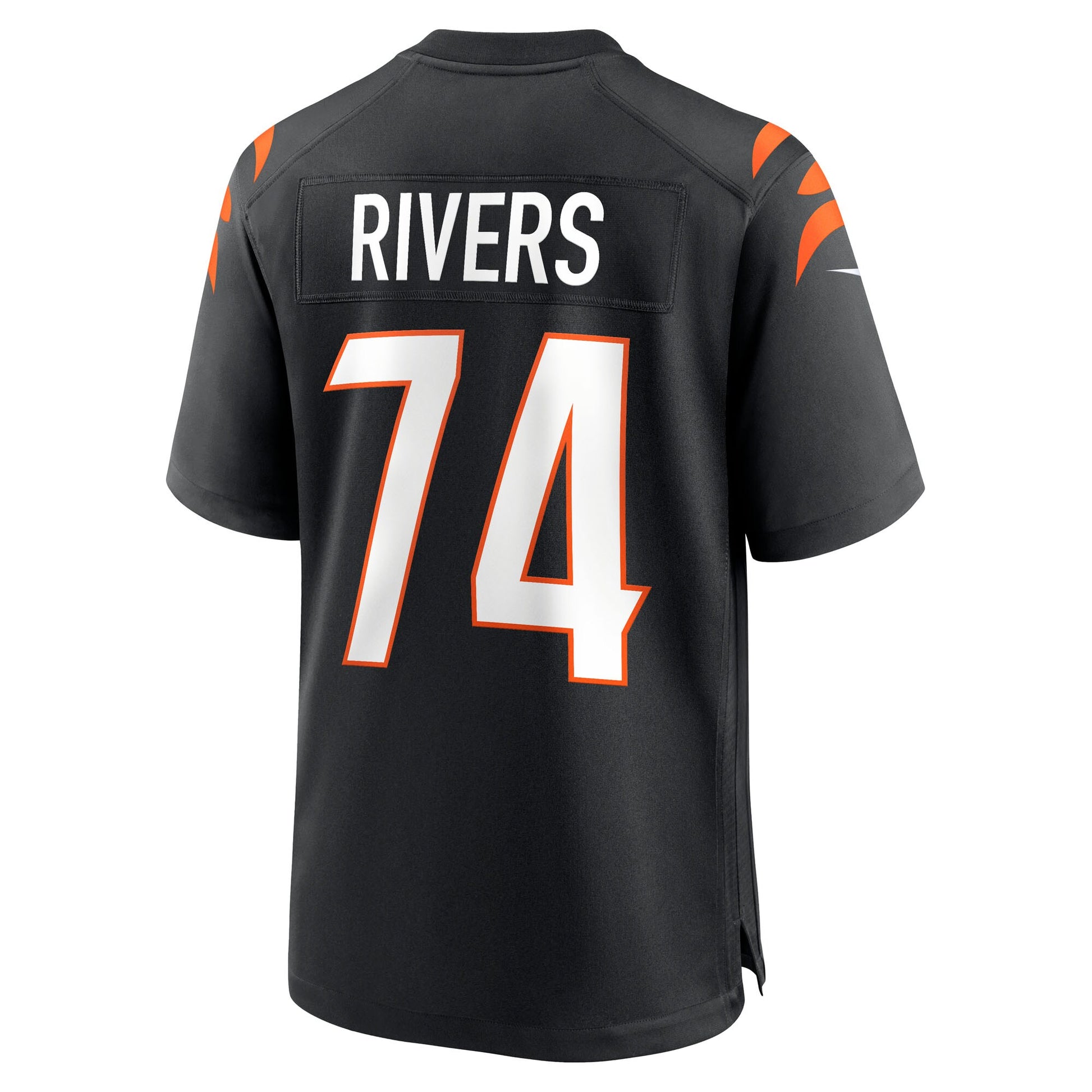 Jalen Rivers Cincinnati Bengals Nike Team Game Jersey -  Black