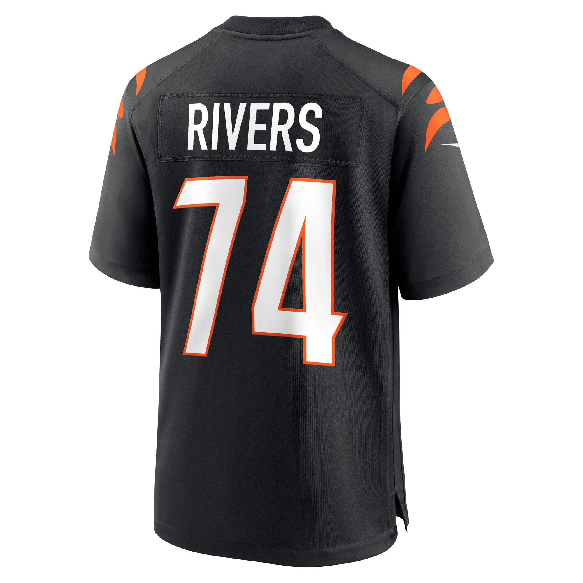 Jalen Rivers Cincinnati Bengals Nike Team Game Jersey -  Black