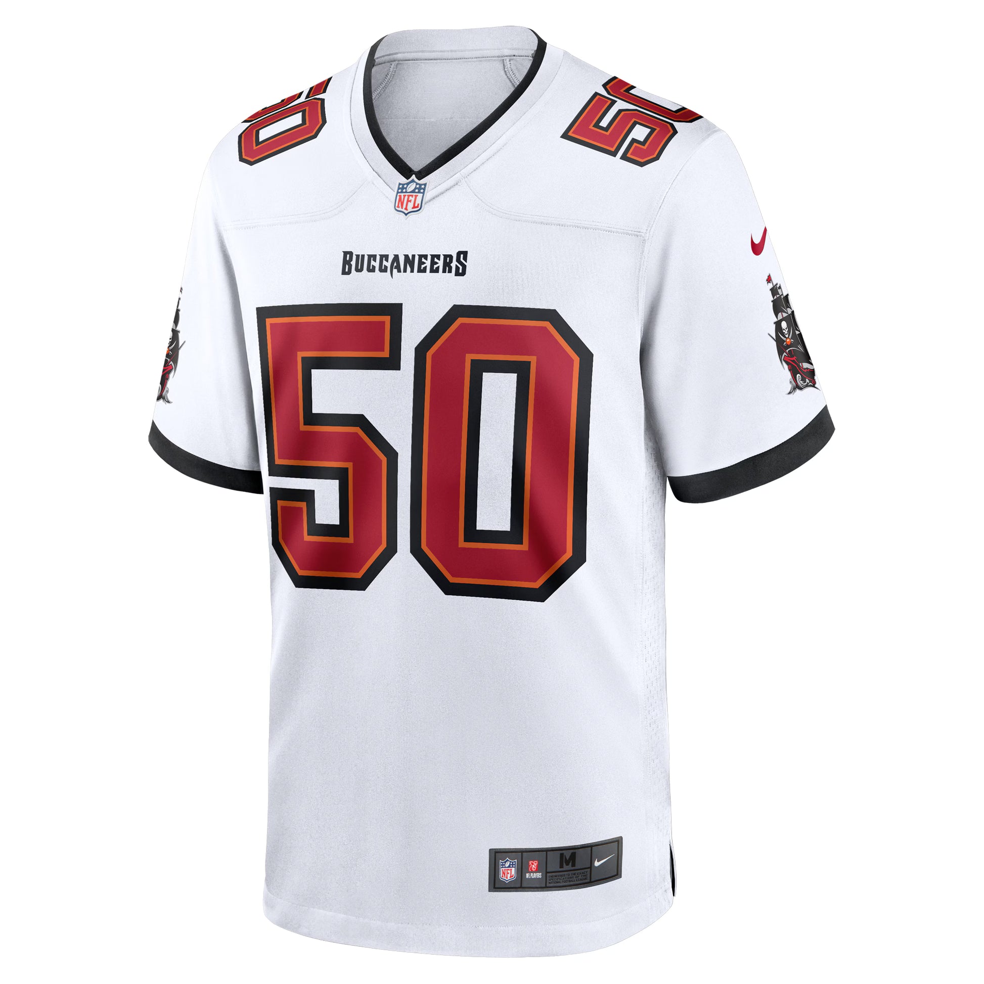 Vita Vea Tampa Bay Buccaneers Nike White Game Jersey -  White