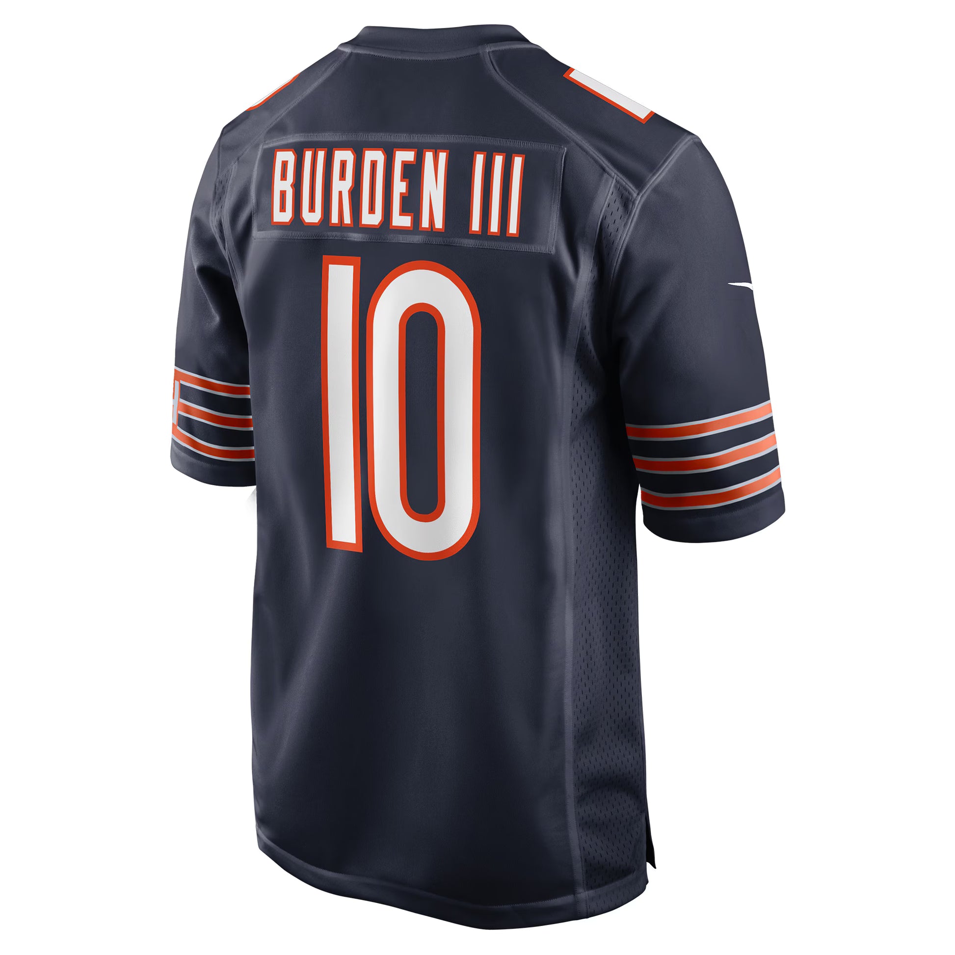 Luther Burden III Chicago Bears Nike Team Game Jersey -  Navy