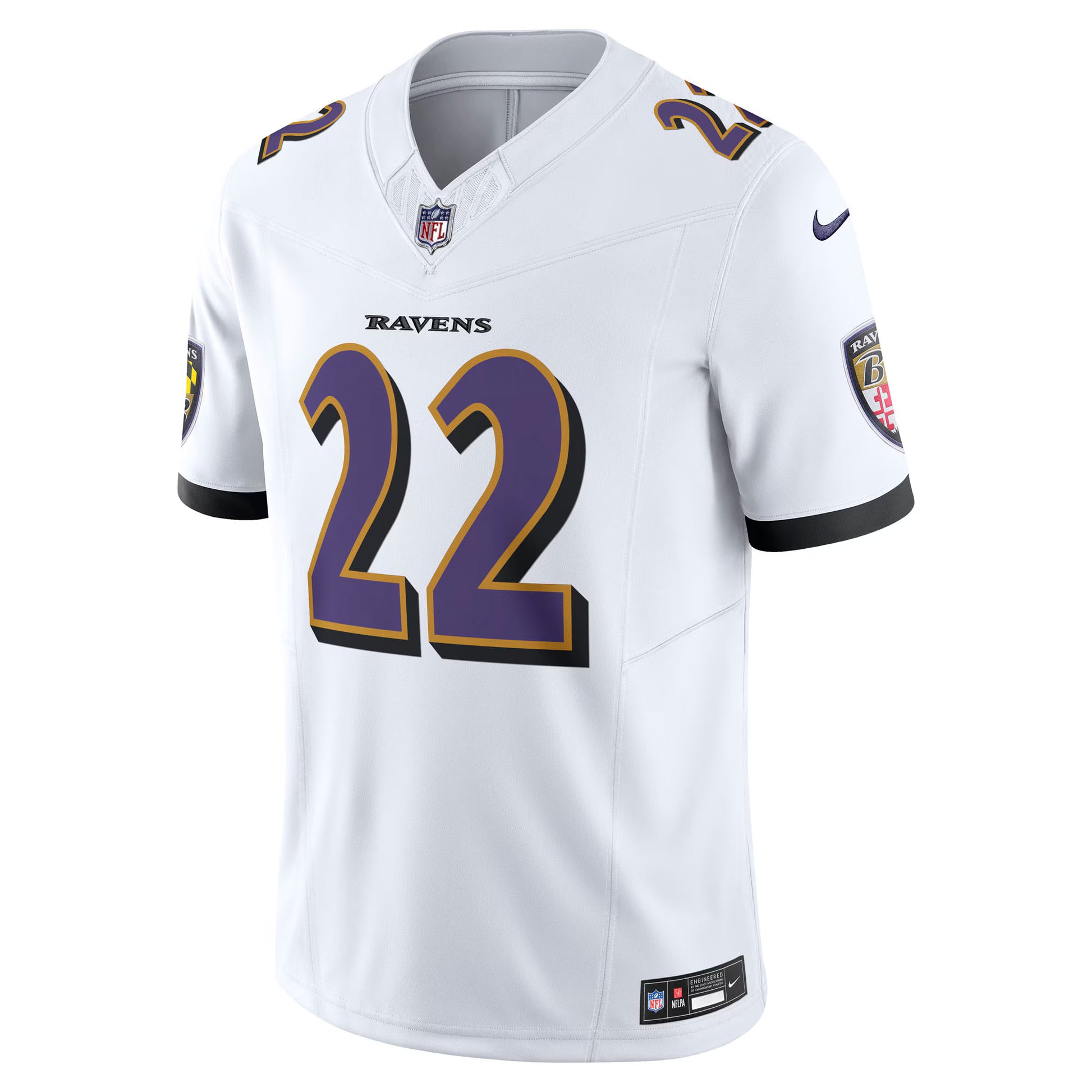 Derrick Henry Baltimore Ravens Nike Vapor F.U.S.E. Limited Jersey - White
