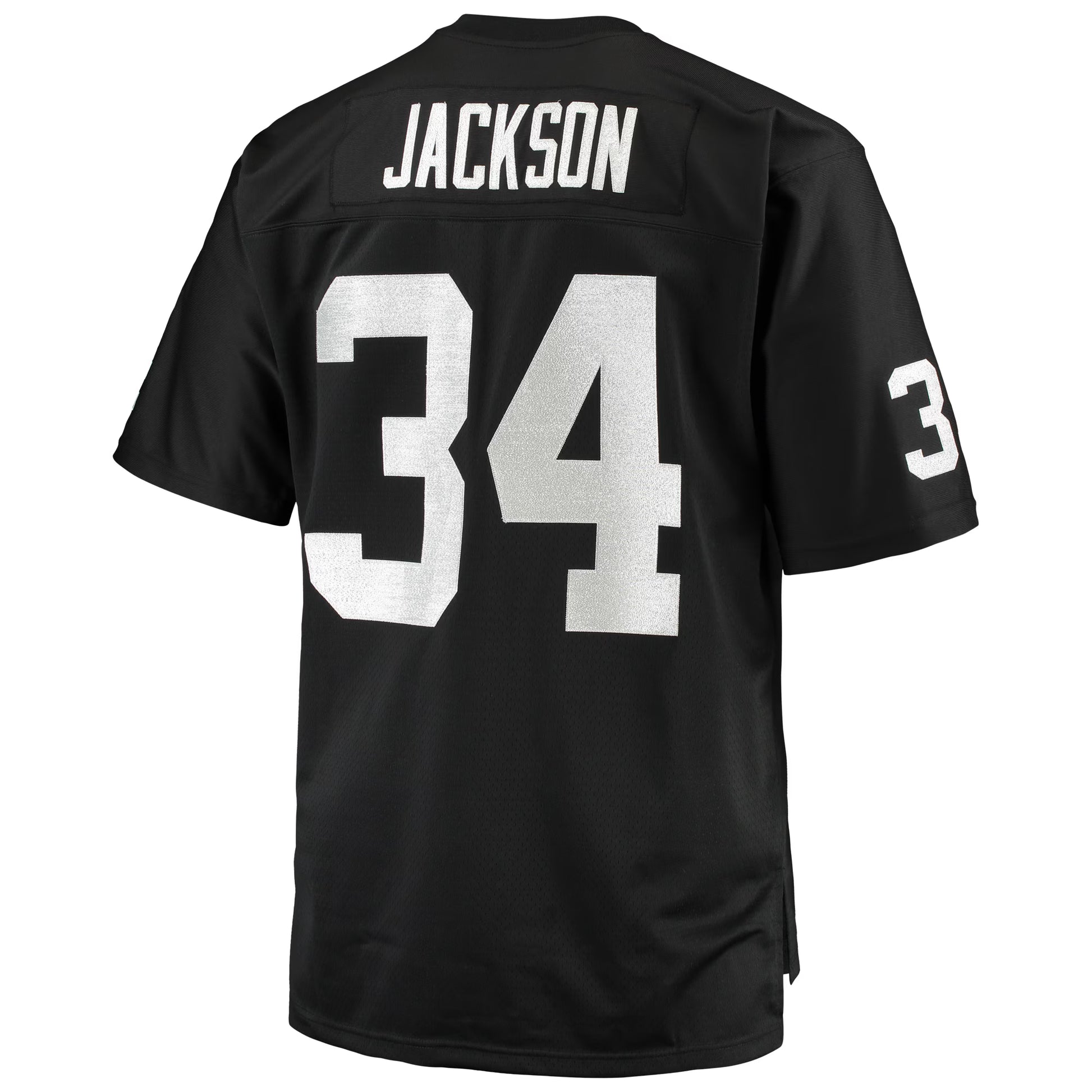 Bo Jackson Las Vegas Raiders Mitchell &amp; Ness Big &amp; Tall 1988 Retired Player Replica Jersey - Black