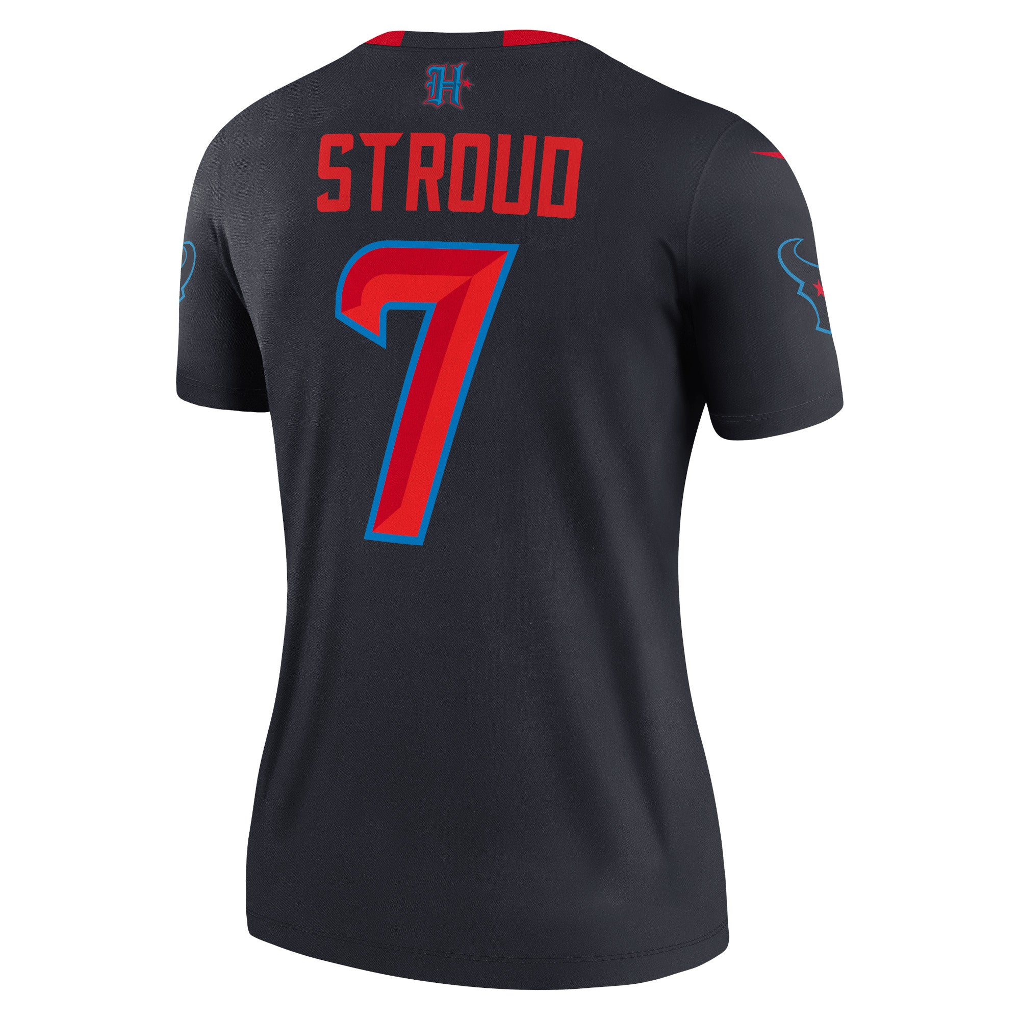 C.J. Stroud Houston Texans Nike Women's Alternate Legend Player Performance Top -  Navy