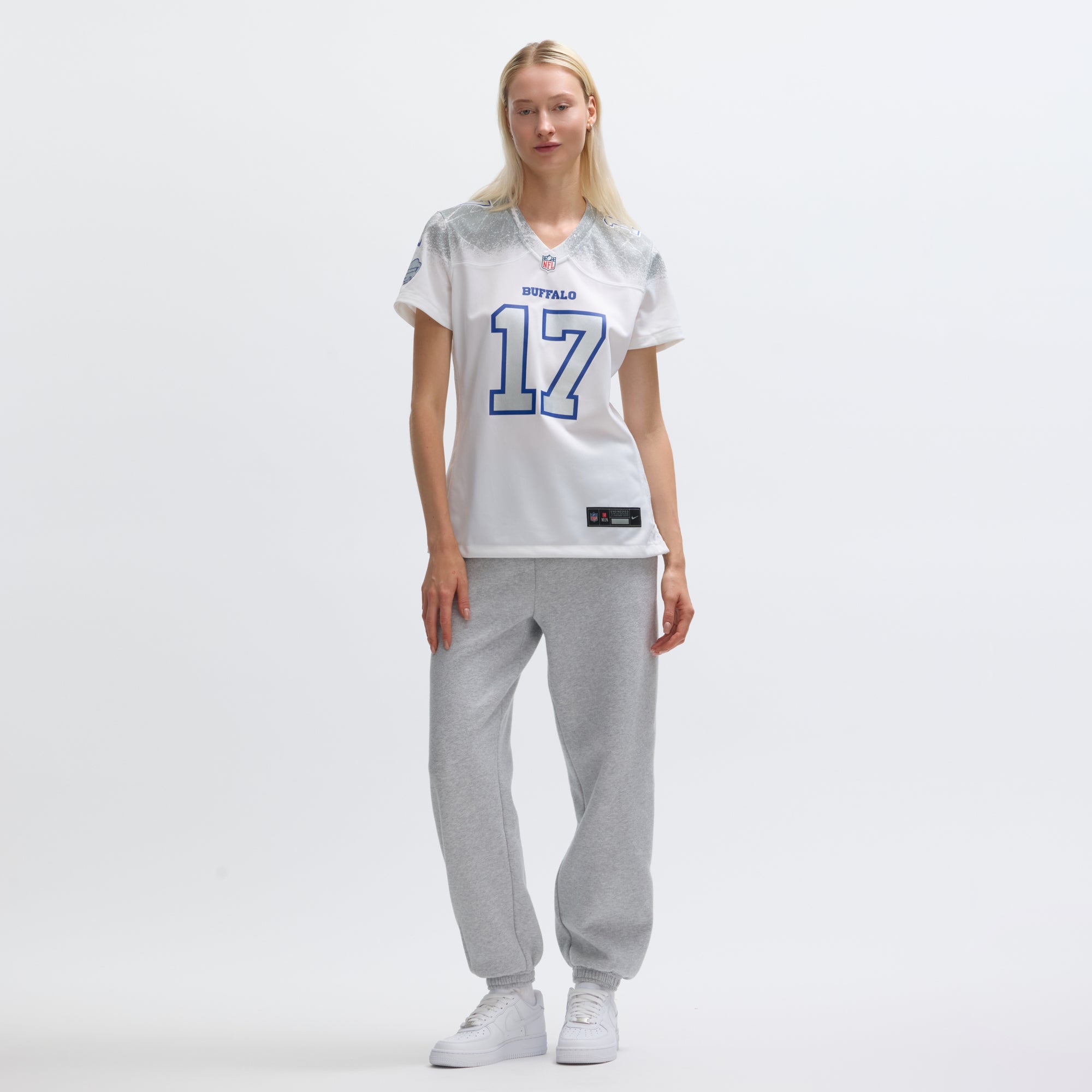 Josh Allen Buffalo Bills Nike Women's 2025 Rivalries Collection Game Jersey - White