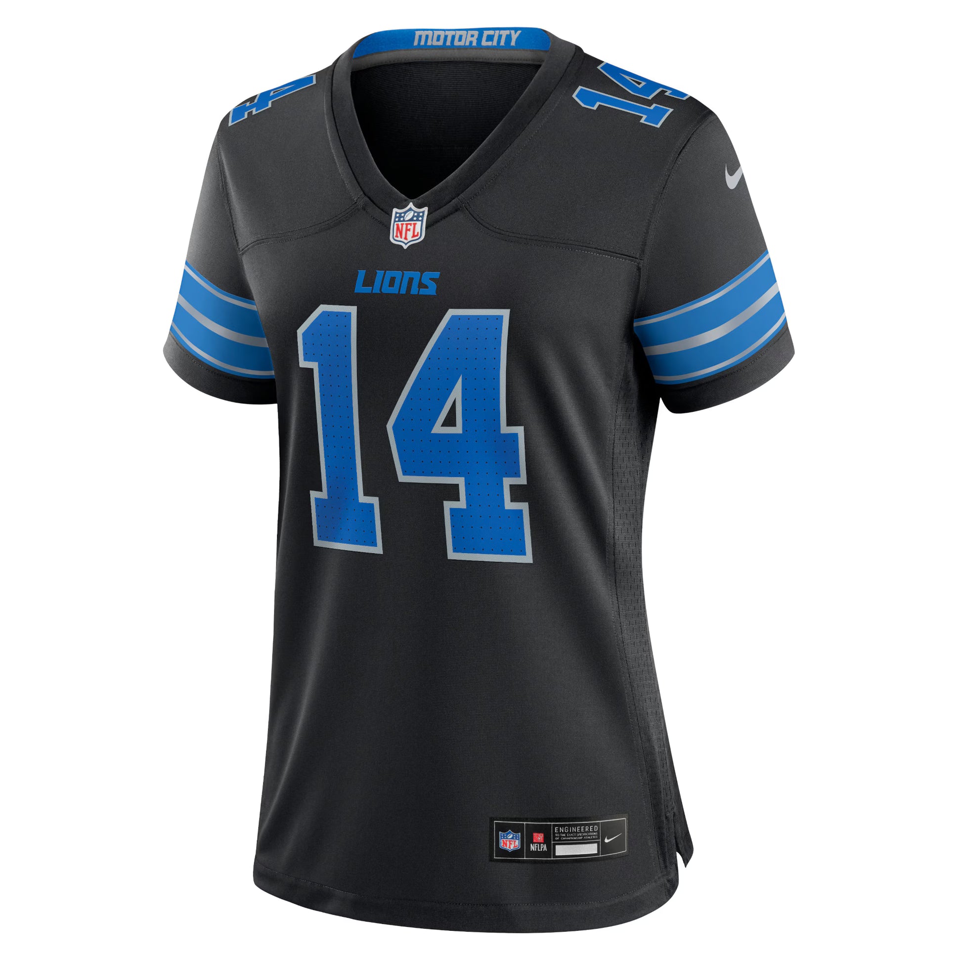 Amon-Ra St. Brown Detroit Lions Nike Women's 2nd Alternate Game Jersey - Black