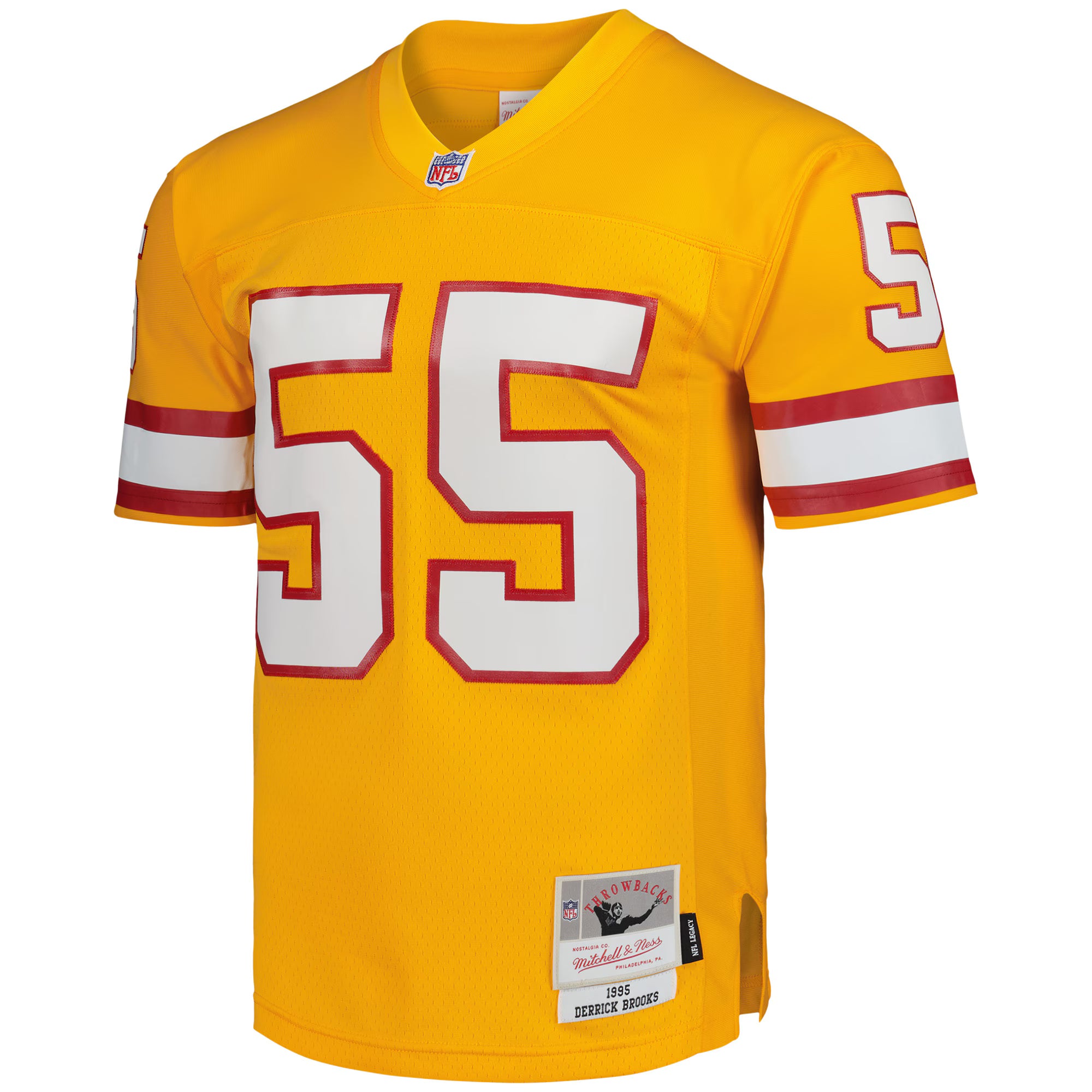 Derrick Brooks Tampa Bay Buccaneers Mitchell &amp; Ness Legacy Replica Jersey - Orange