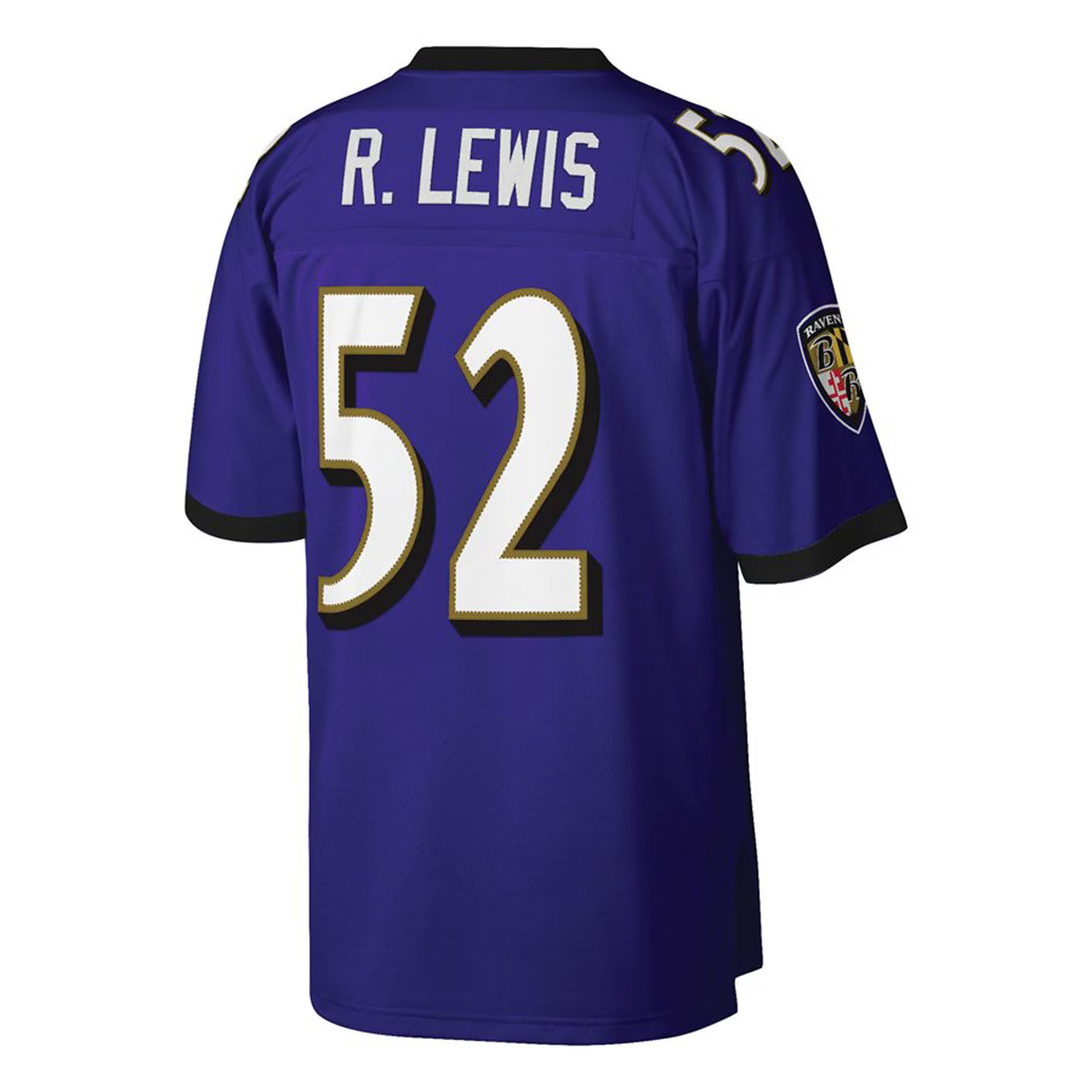 Ray Lewis Baltimore Ravens Mitchell &amp; Ness Big &amp; Tall 2000 Retired Player Replica Jersey - Purple