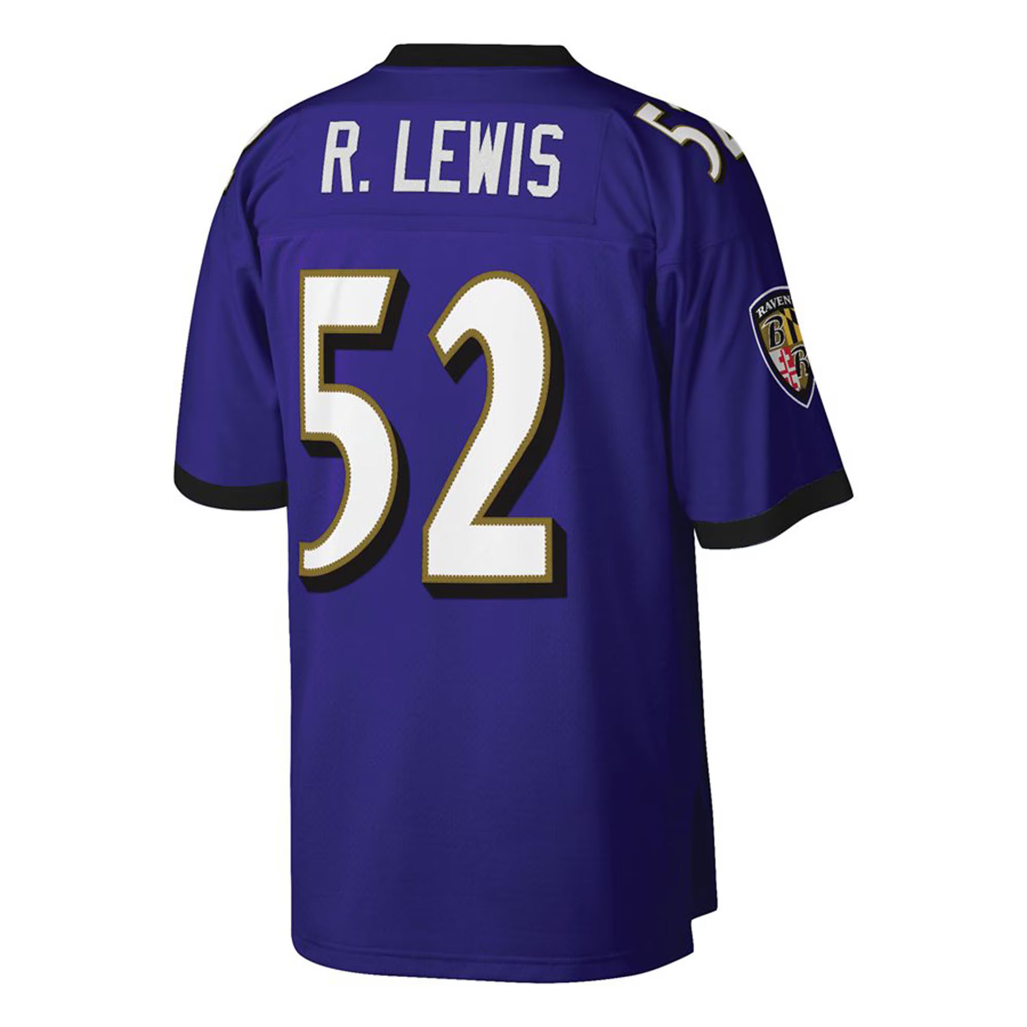 Ray Lewis Baltimore Ravens Mitchell &amp; Ness Big &amp; Tall 2000 Retired Player Replica Jersey - Purple