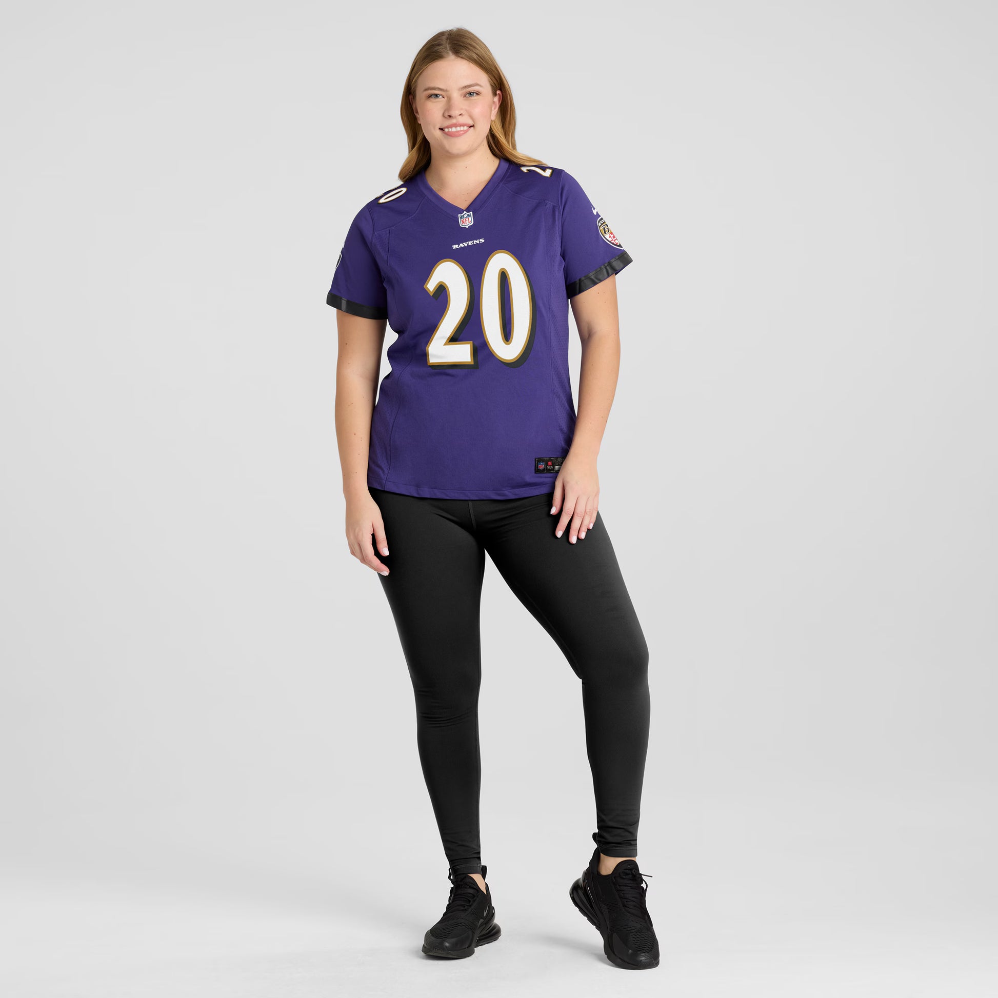 Ed Reed Baltimore Ravens Nike Women's Game Retired Player Jersey - Purple