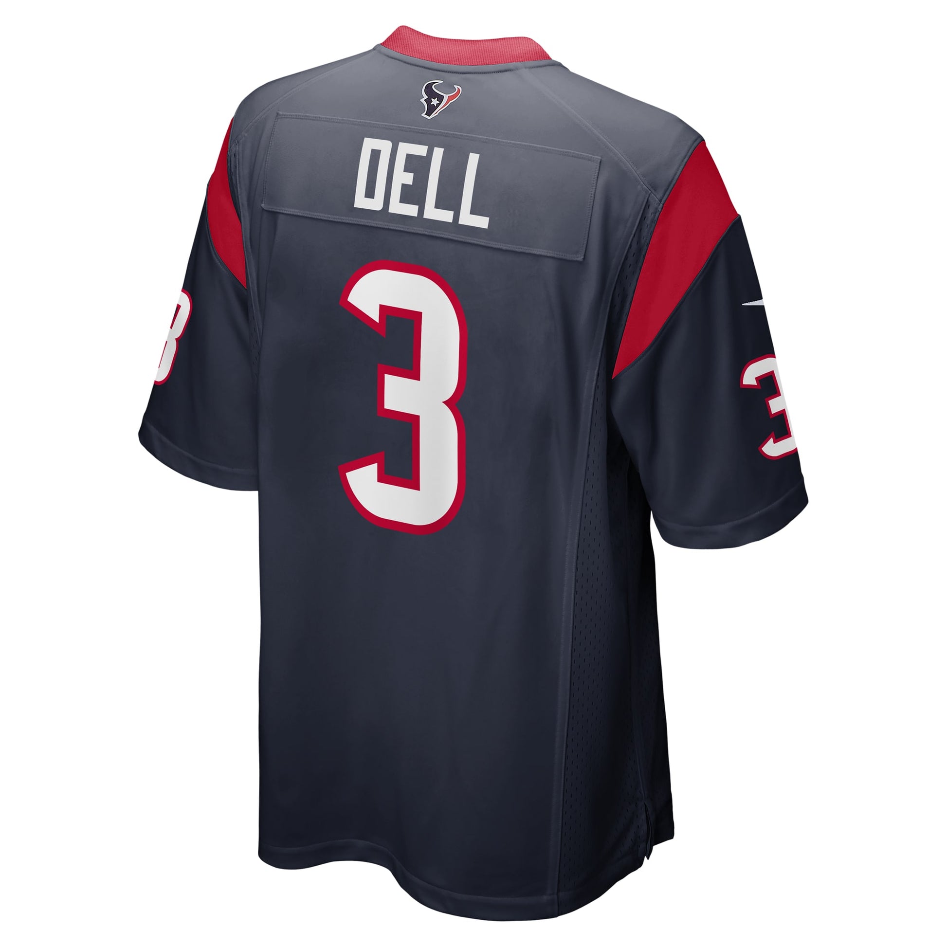 Tank Dell Houston Texans Nike Player Game Jersey - Navy