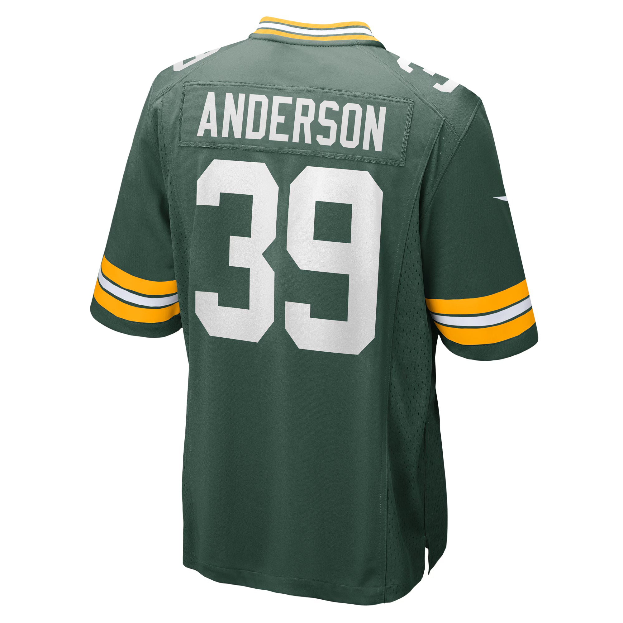 Zayne Anderson Green Bay Packers Nike Team Game Jersey -  Green