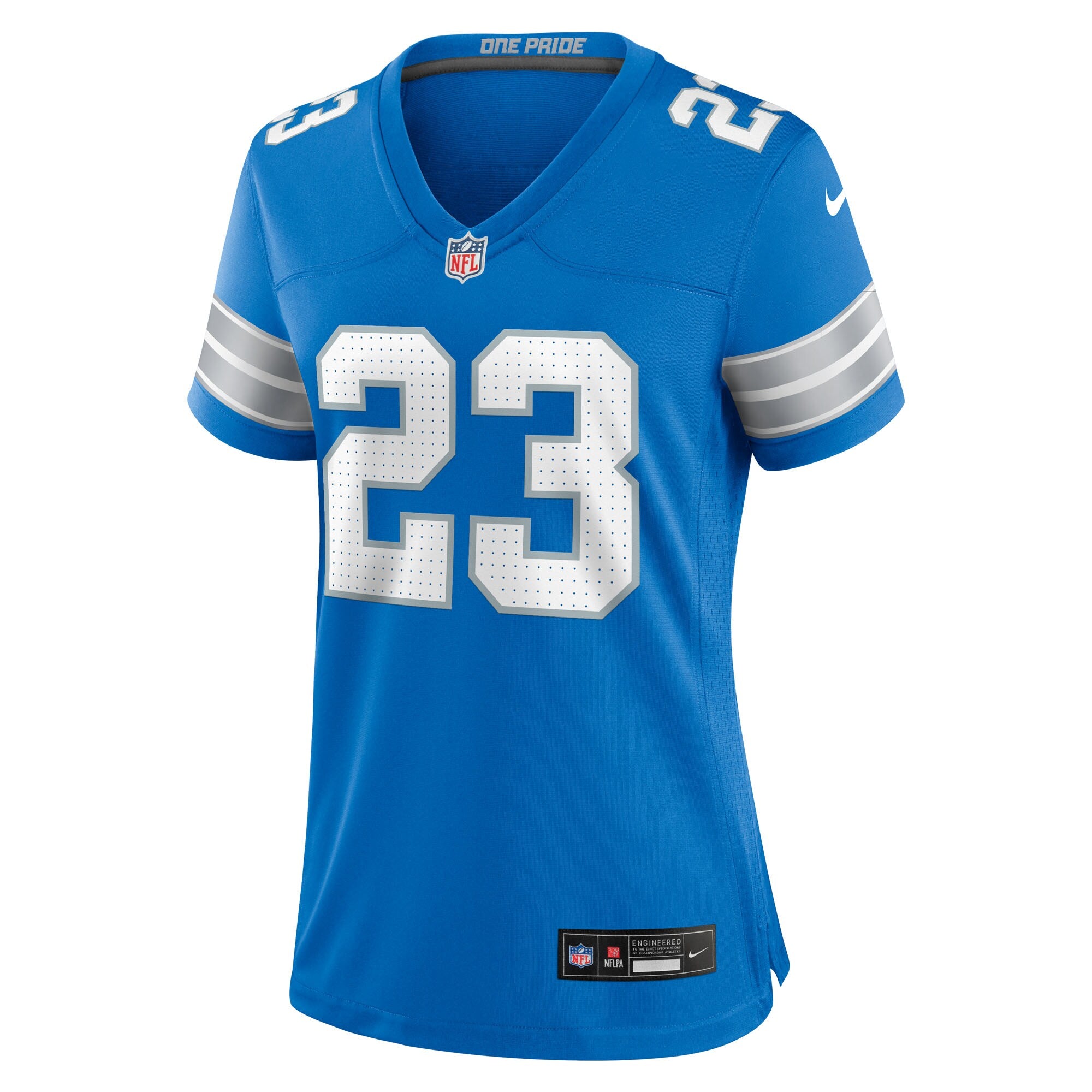 Rock Ya-Sin Detroit Lions Nike Women's Team Game Jersey -  Blue