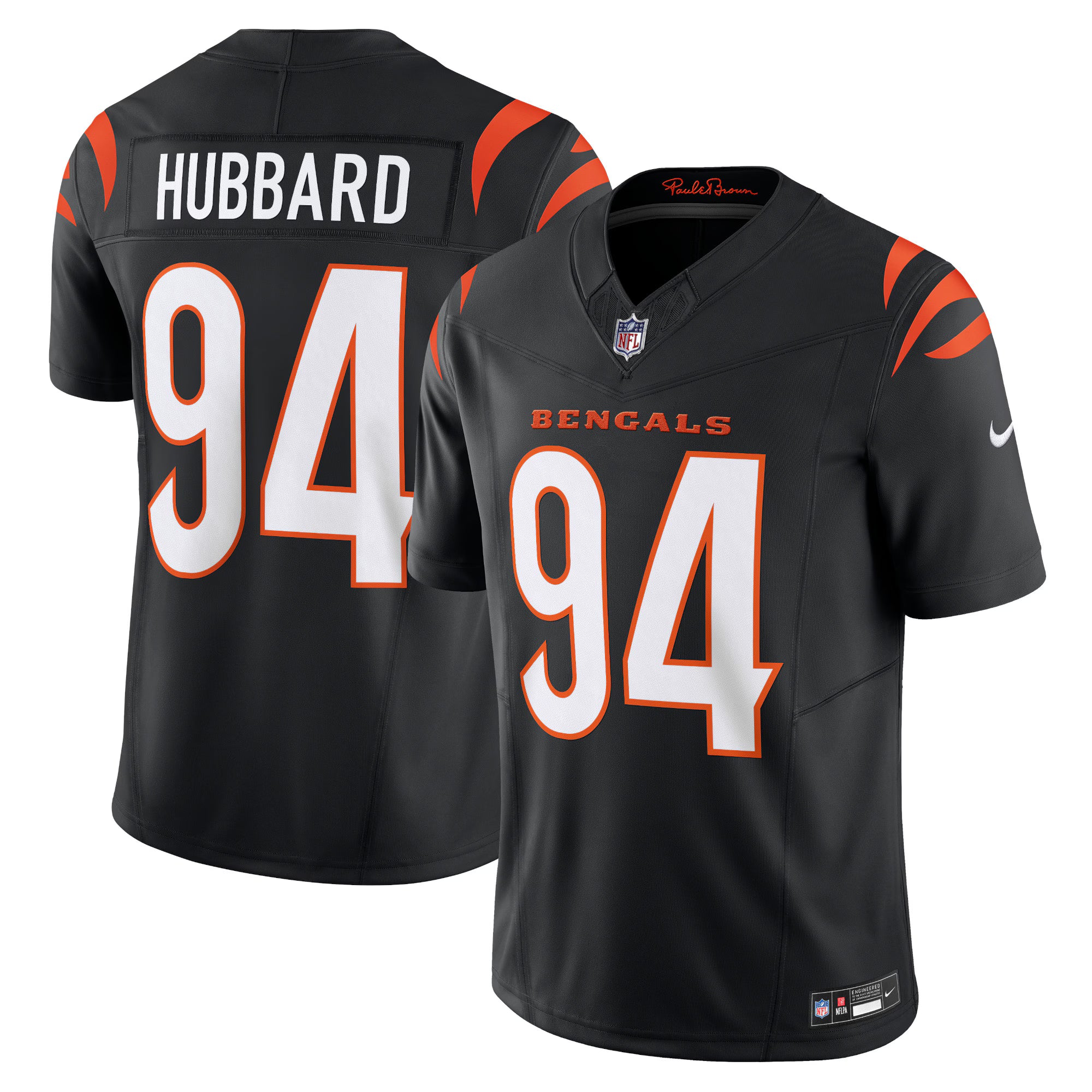 Sam Hubbard Cincinnati Bengals Nike Vapor F.U.S.E. Limited Jersey - Black