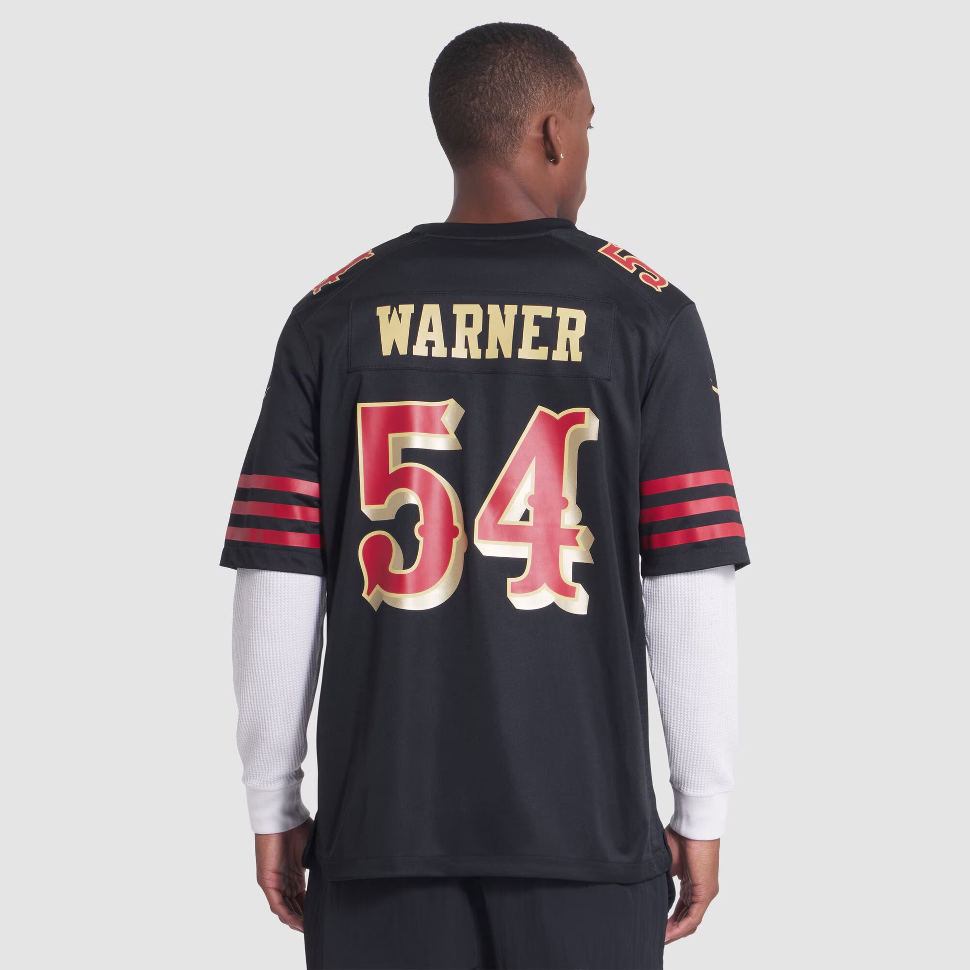 Fred Warner San Francisco 49ers Nike 2025 Rivalries Collection Game Jersey - Black