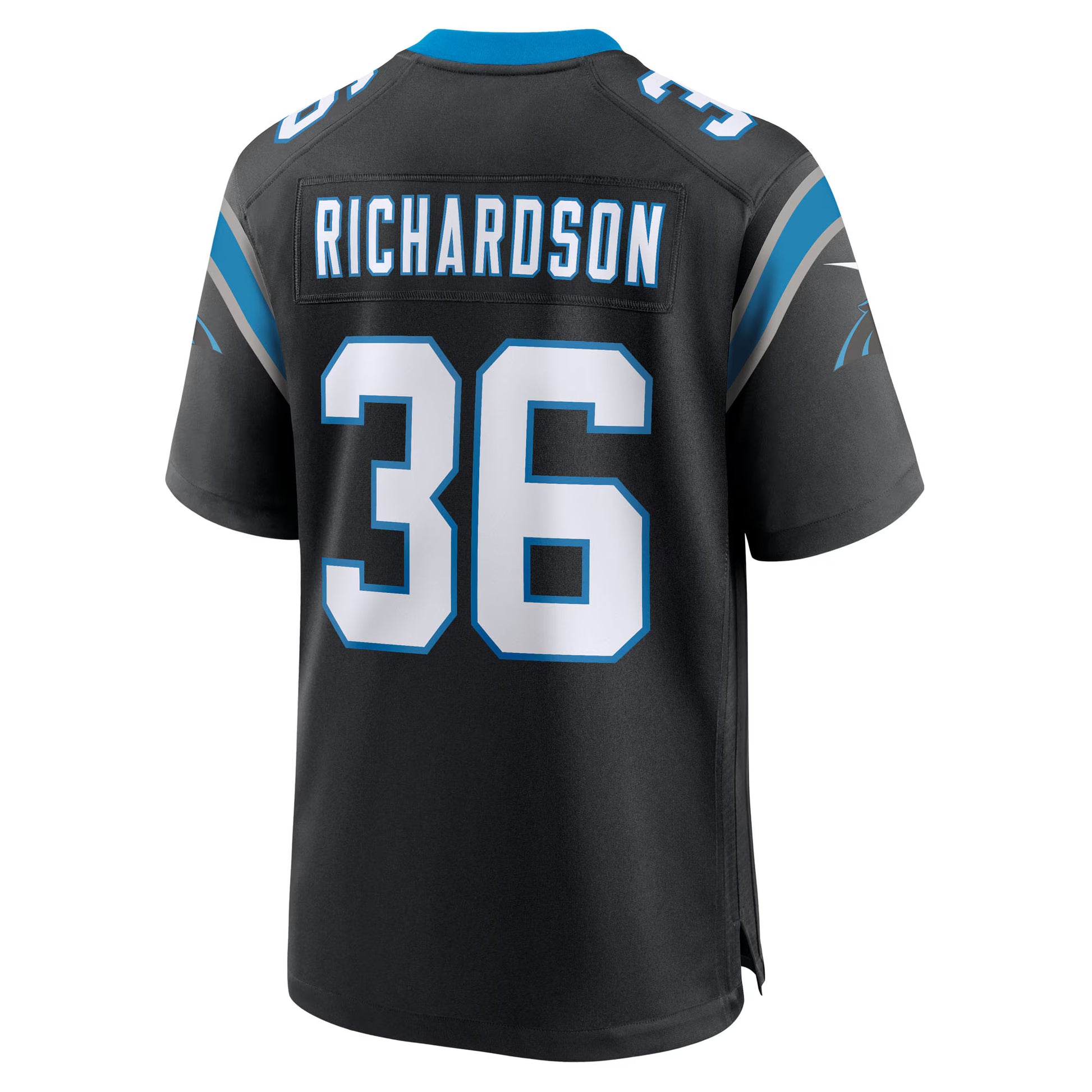 Demani Richardson Carolina Panthers Nike Team Game Jersey -  Black