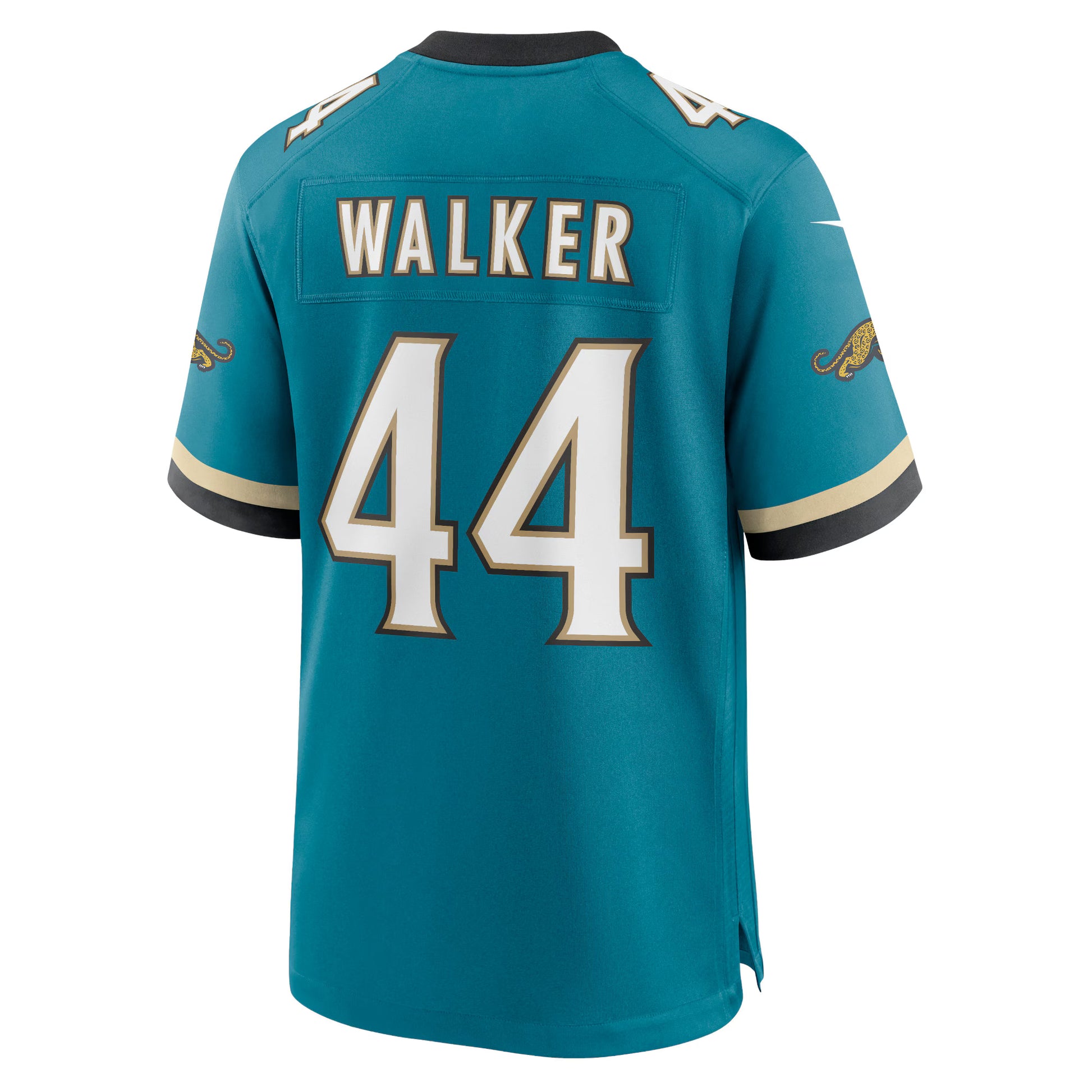 Travon Walker Jacksonville Jaguars Nike Prowler Throwback Player Game Jersey - Teal