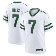 Justin Fields New York Jets Nike Game Jersey - Legacy White