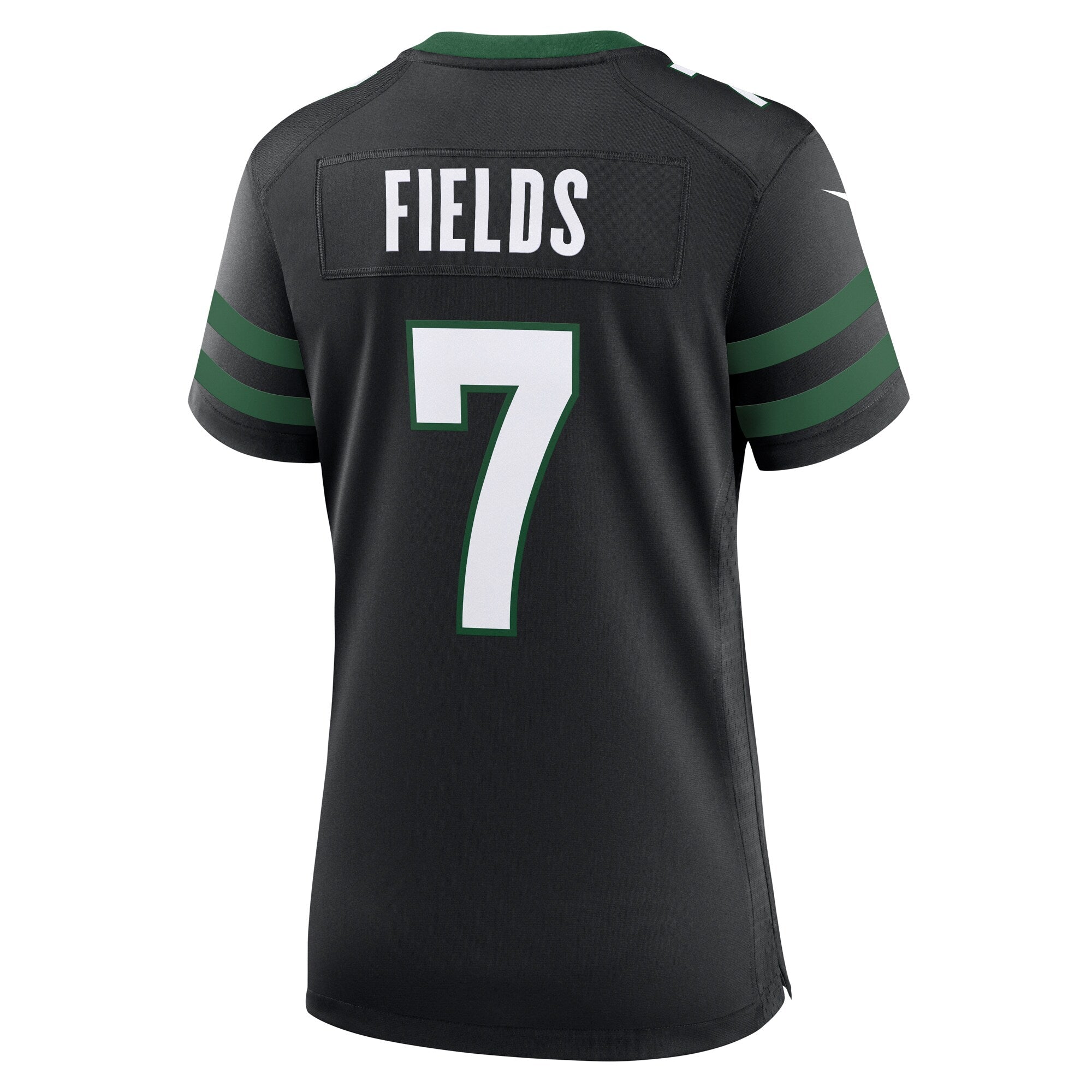 Justin Fields New York Jets Nike Women's   Alternate Game Jersey - Black