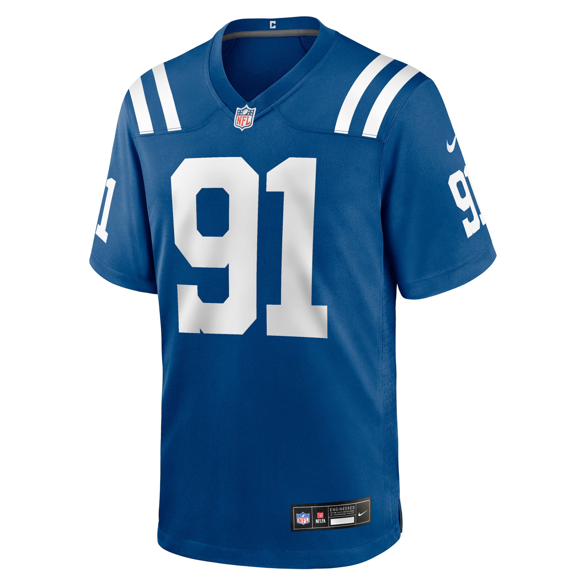 JT Tuimoloau Indianapolis Colts Nike Team Game Jersey -  Royal