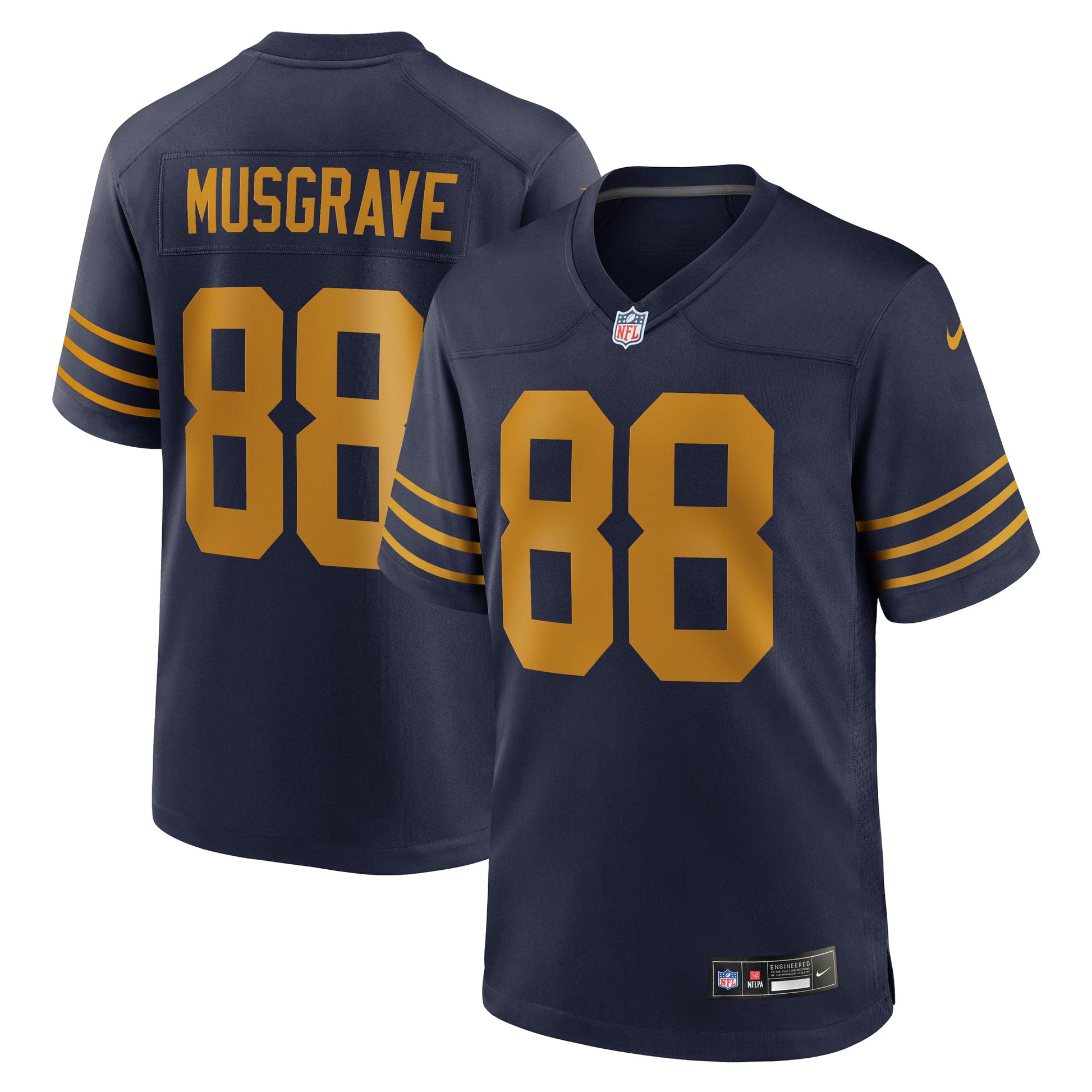 Luke Musgrave Green Bay Packers Nike The 1923 Classic Game Jersey - Navy