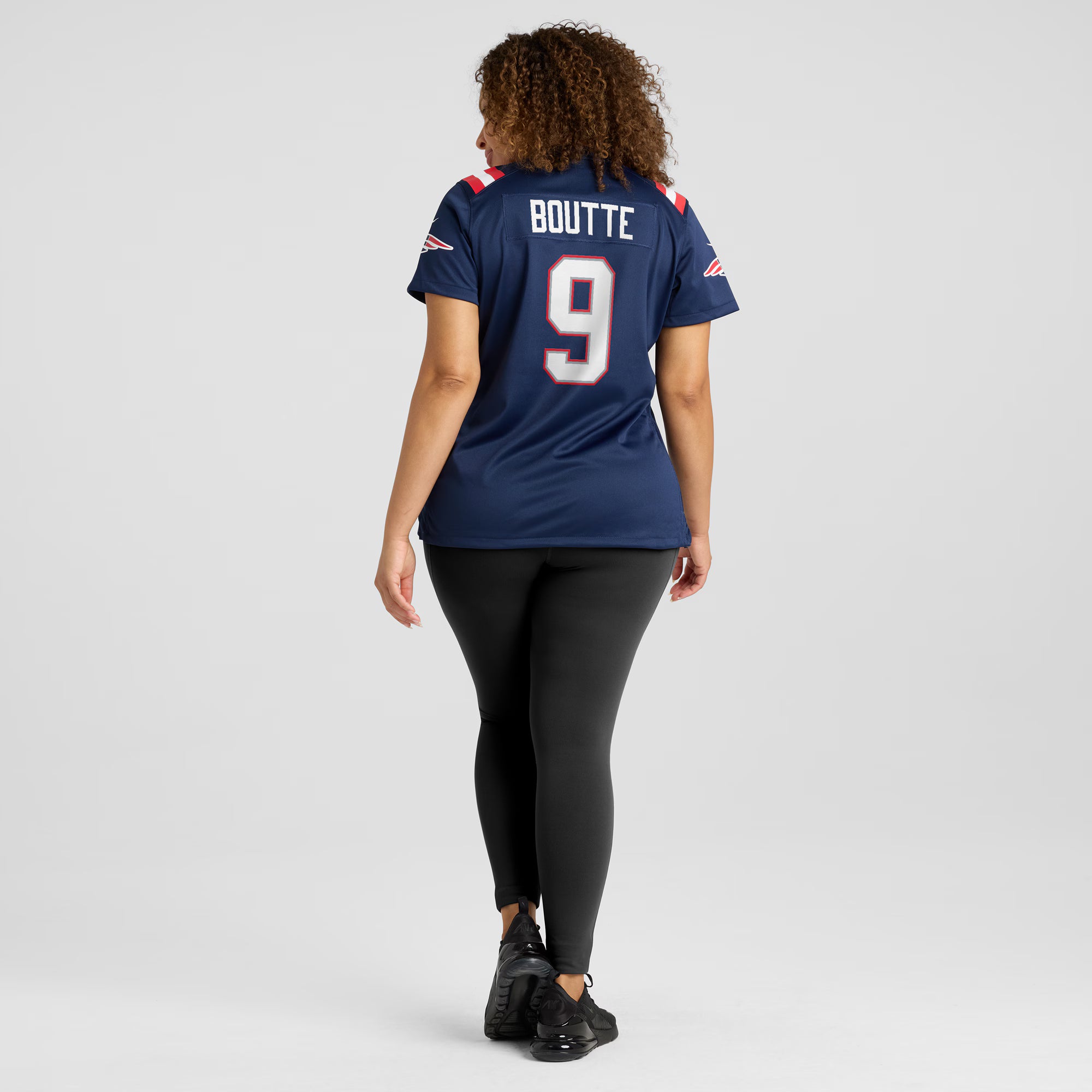 Kayshon Boutte New England Patriots Nike Women's Game Jersey - Navy